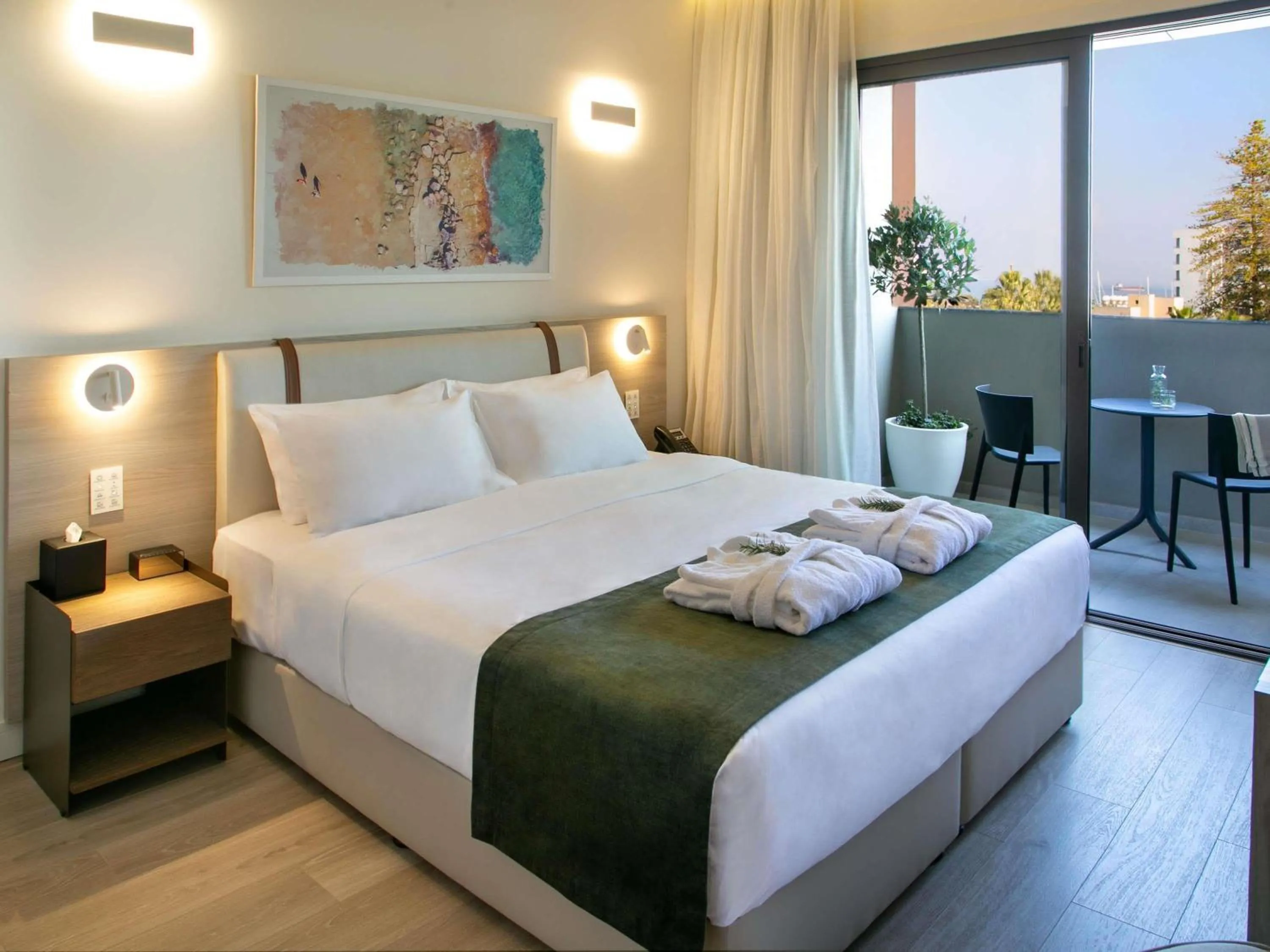 Photo of the whole room, Bed in Mercure Larnaca Finikoudes Beach