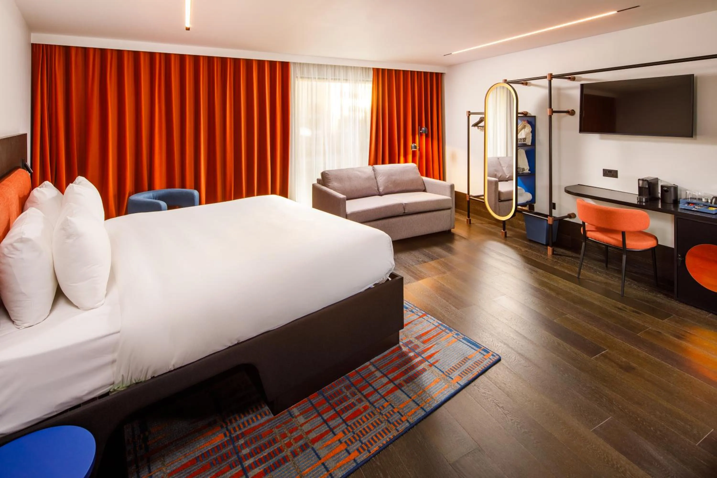 Bedroom, Bed in TRIBE Manchester Airport by Accor