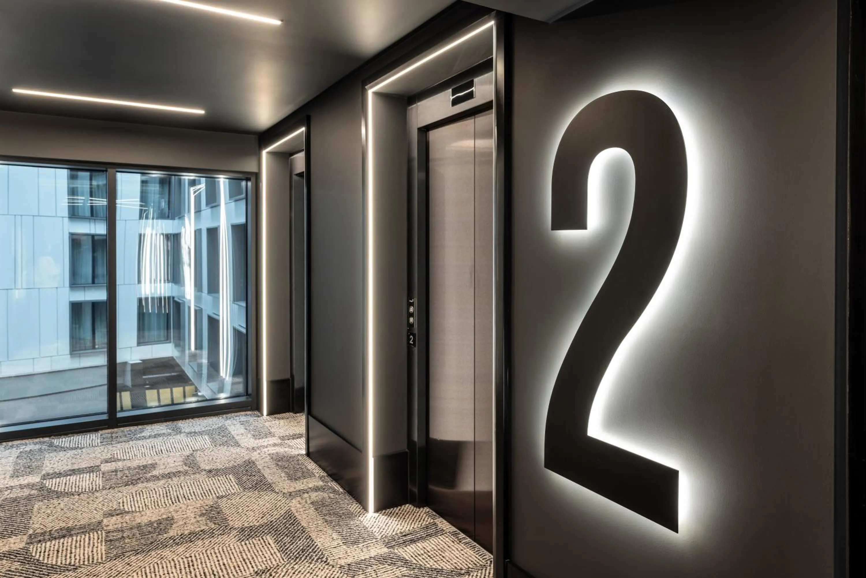 Lobby or reception in TRIBE Manchester Airport by Accor