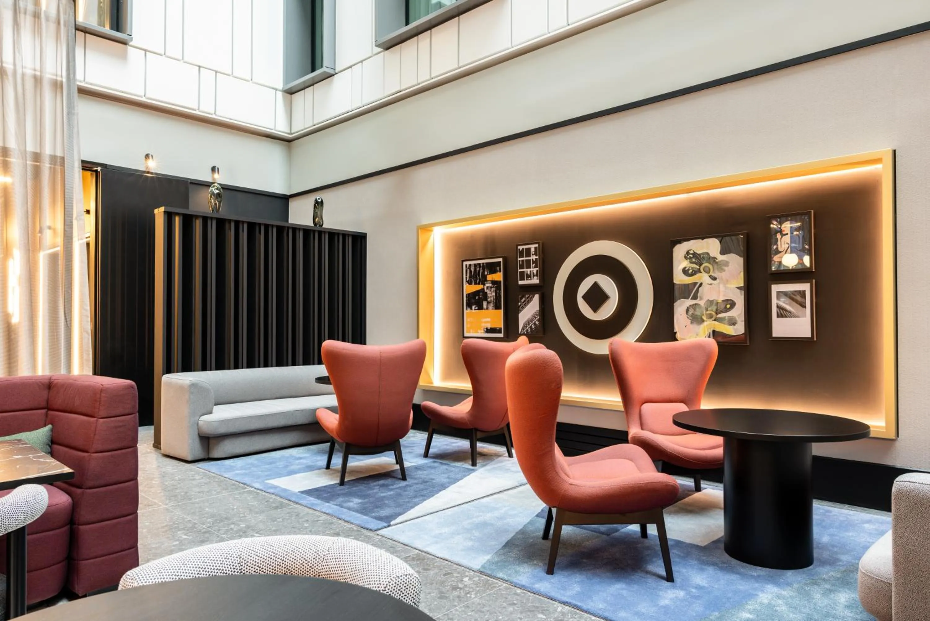 Lobby or reception in TRIBE Manchester Airport by Accor