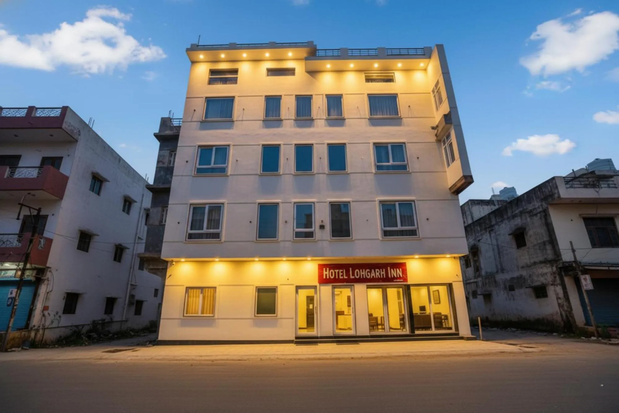 Property building in FabHotel Lohgarh Inn