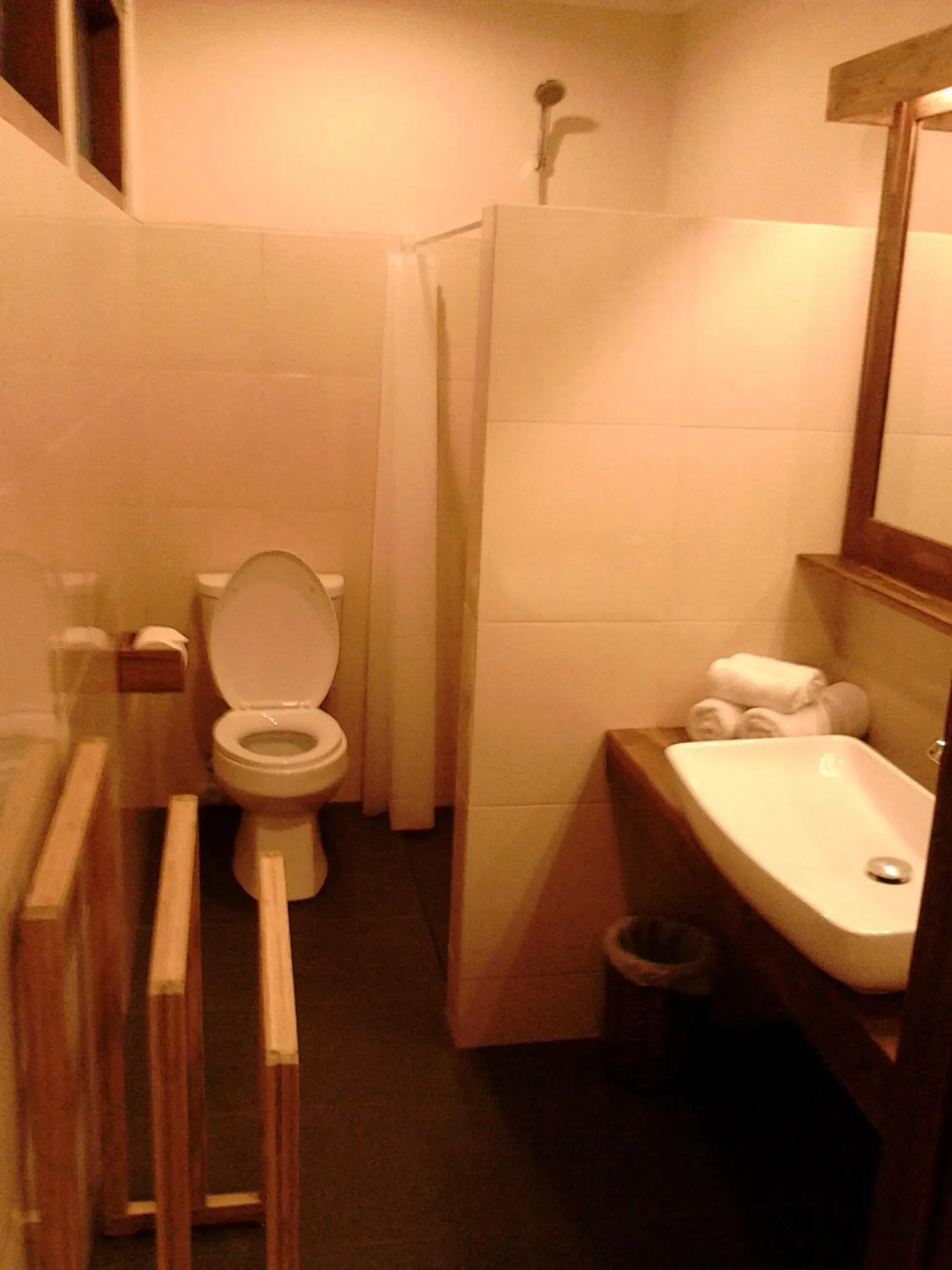 Shower in Jepara Marina Beach Bungalows