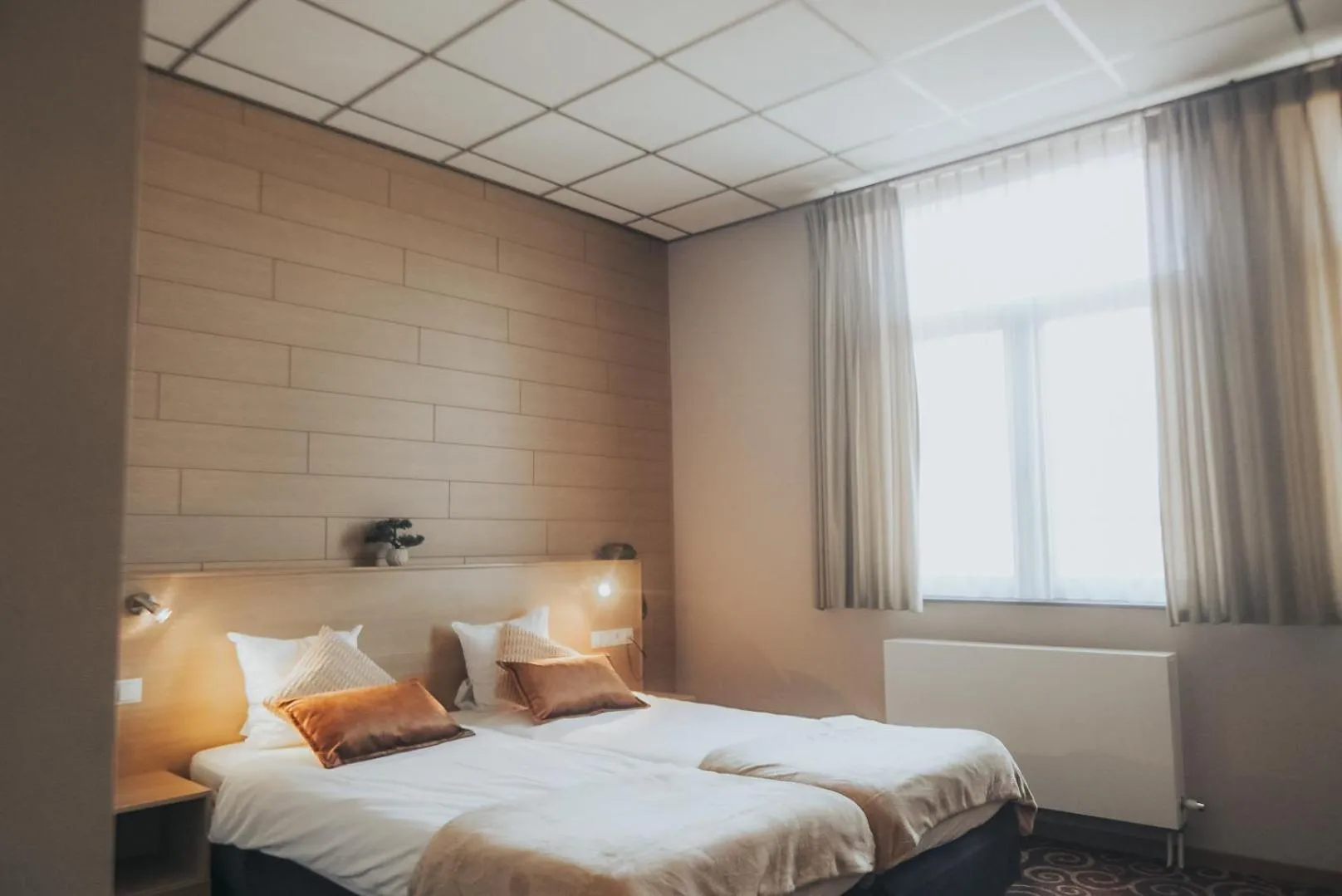 Bed in Hotel INGREDI