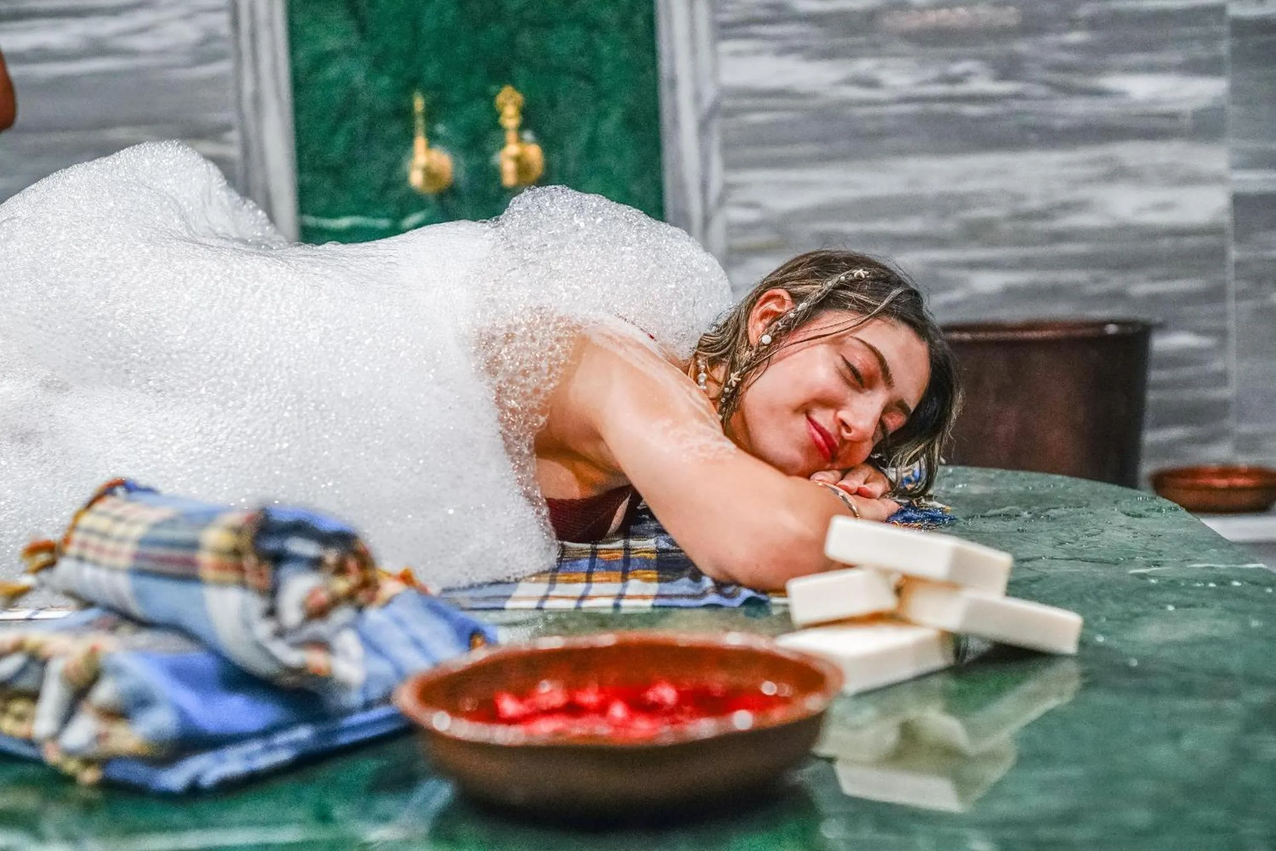 Public Bath, Bed in Ramada by Wyndham Dalaman