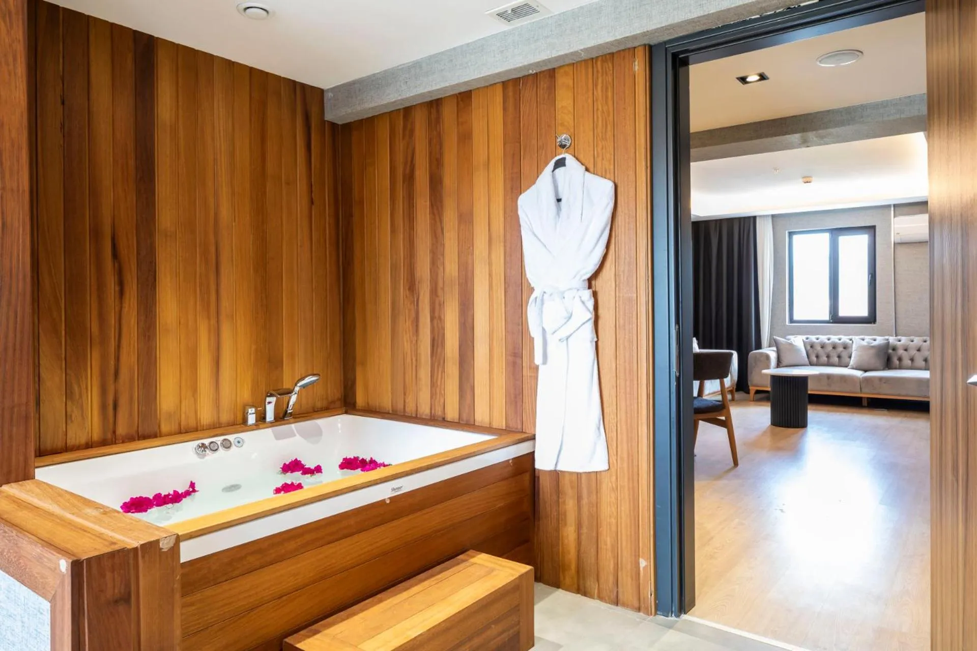 Bathroom, Bed in Ramada by Wyndham Dalaman