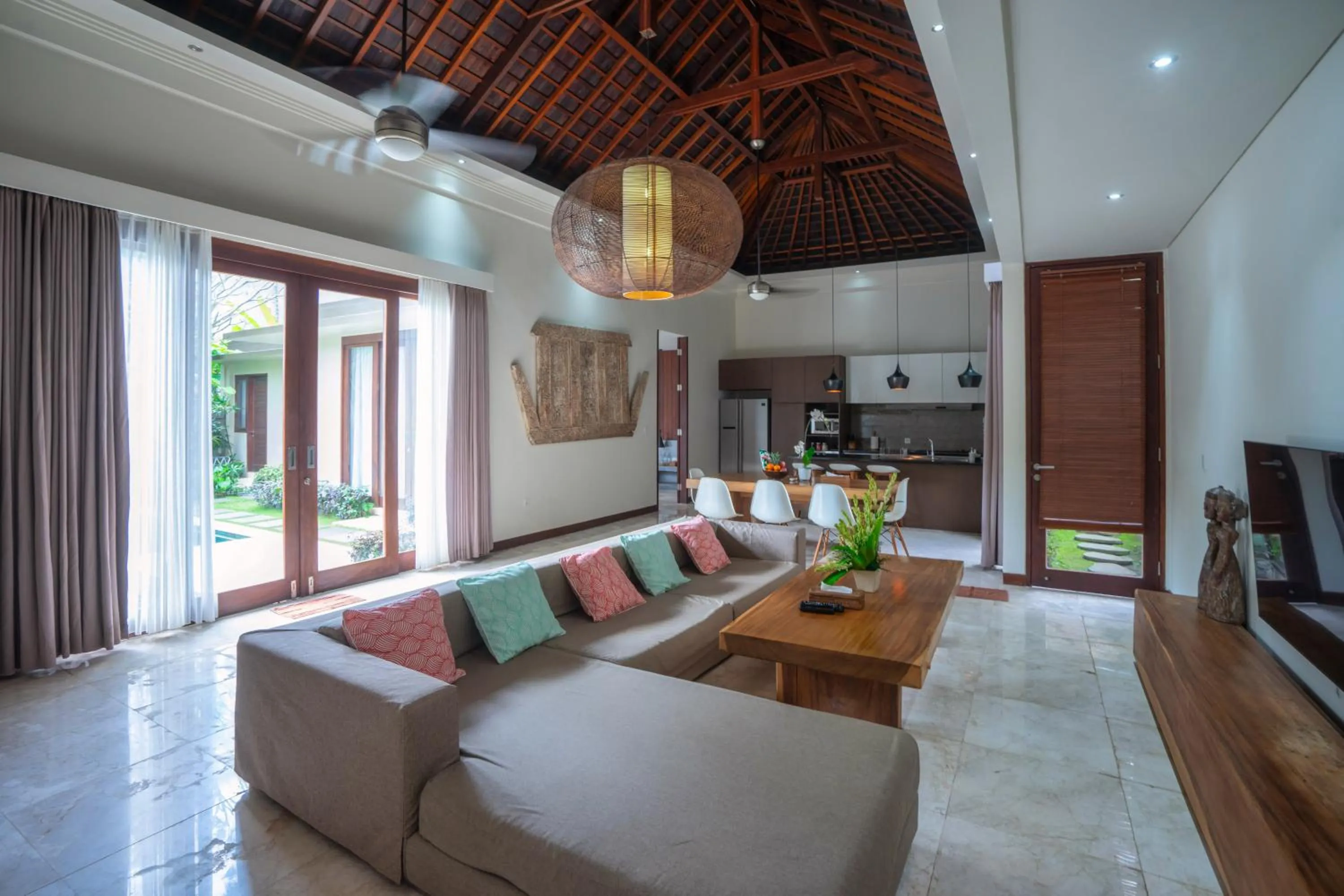 Living room in Bale Mandala Villas