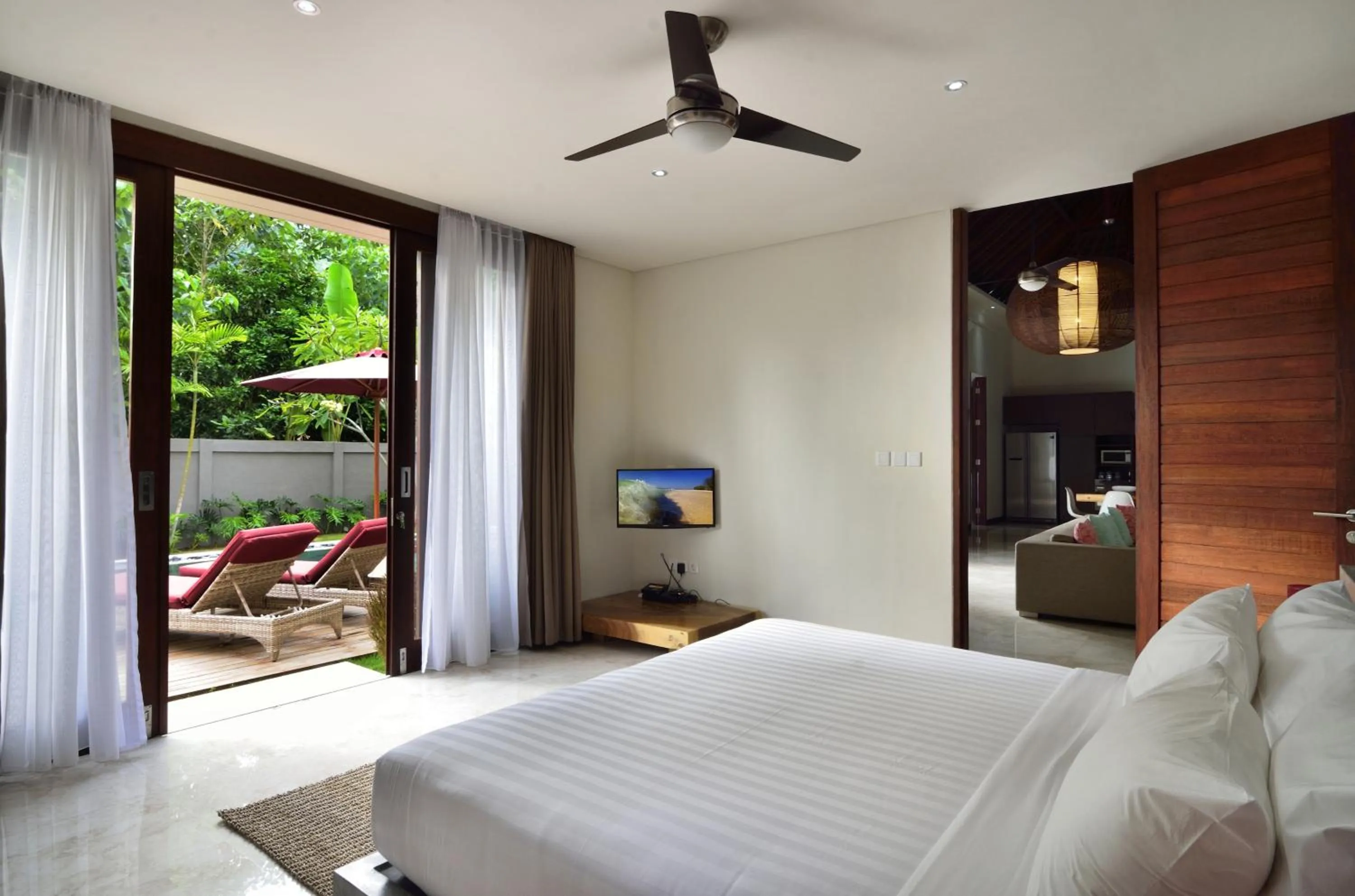 Bedroom, Bed in Bale Mandala Villas