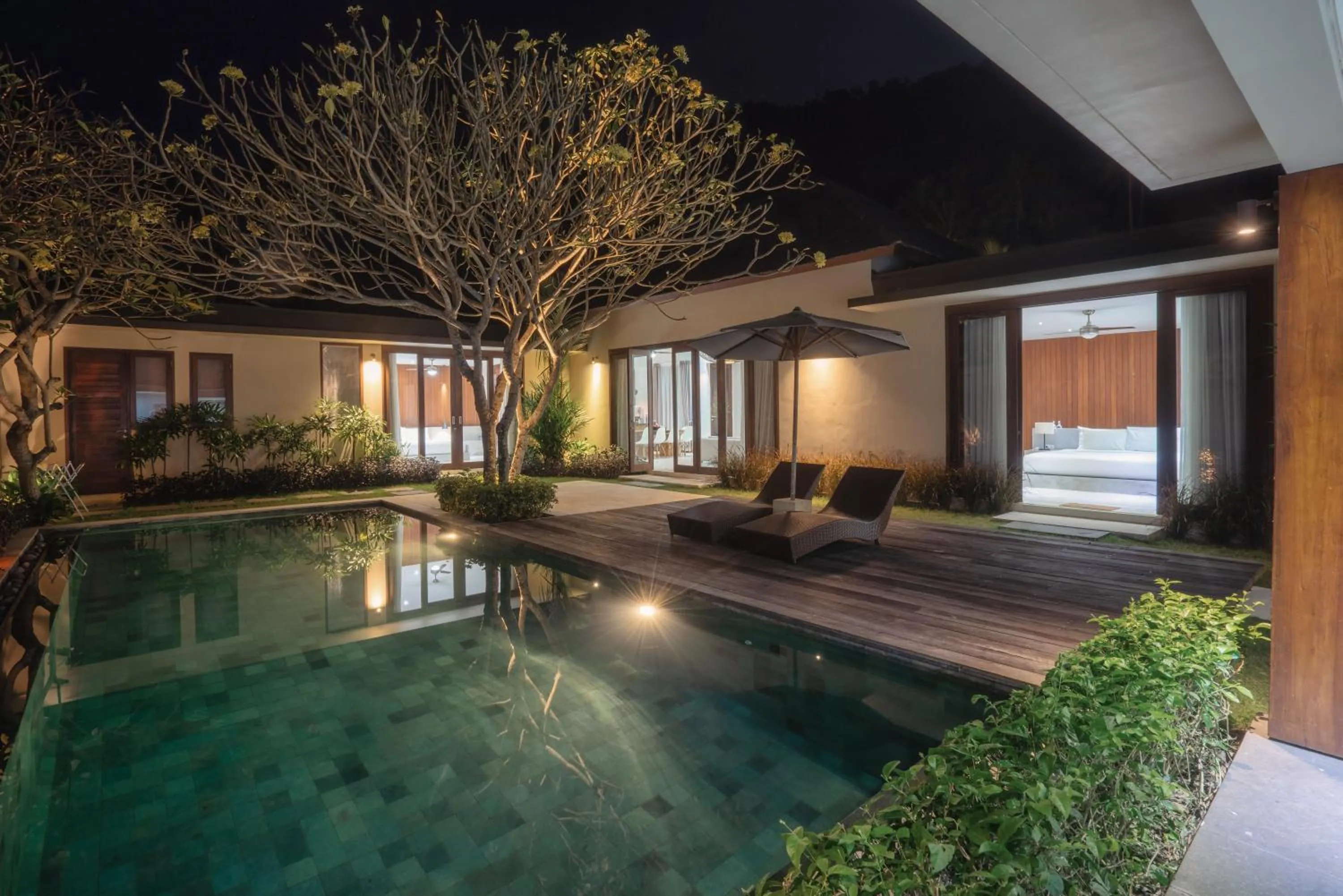 Swimming pool in Bale Mandala Villas