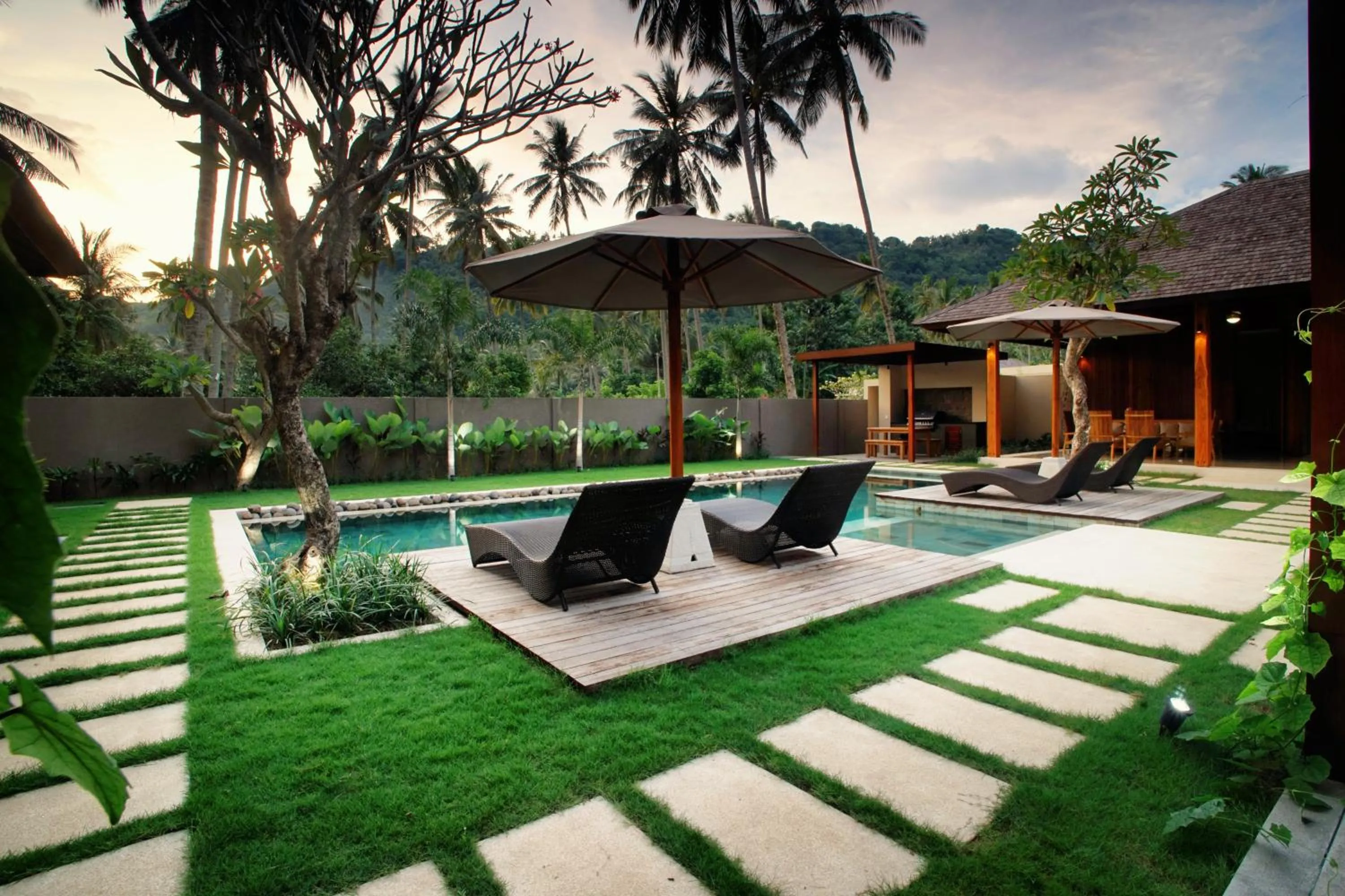 Swimming pool in Bale Mandala Villas