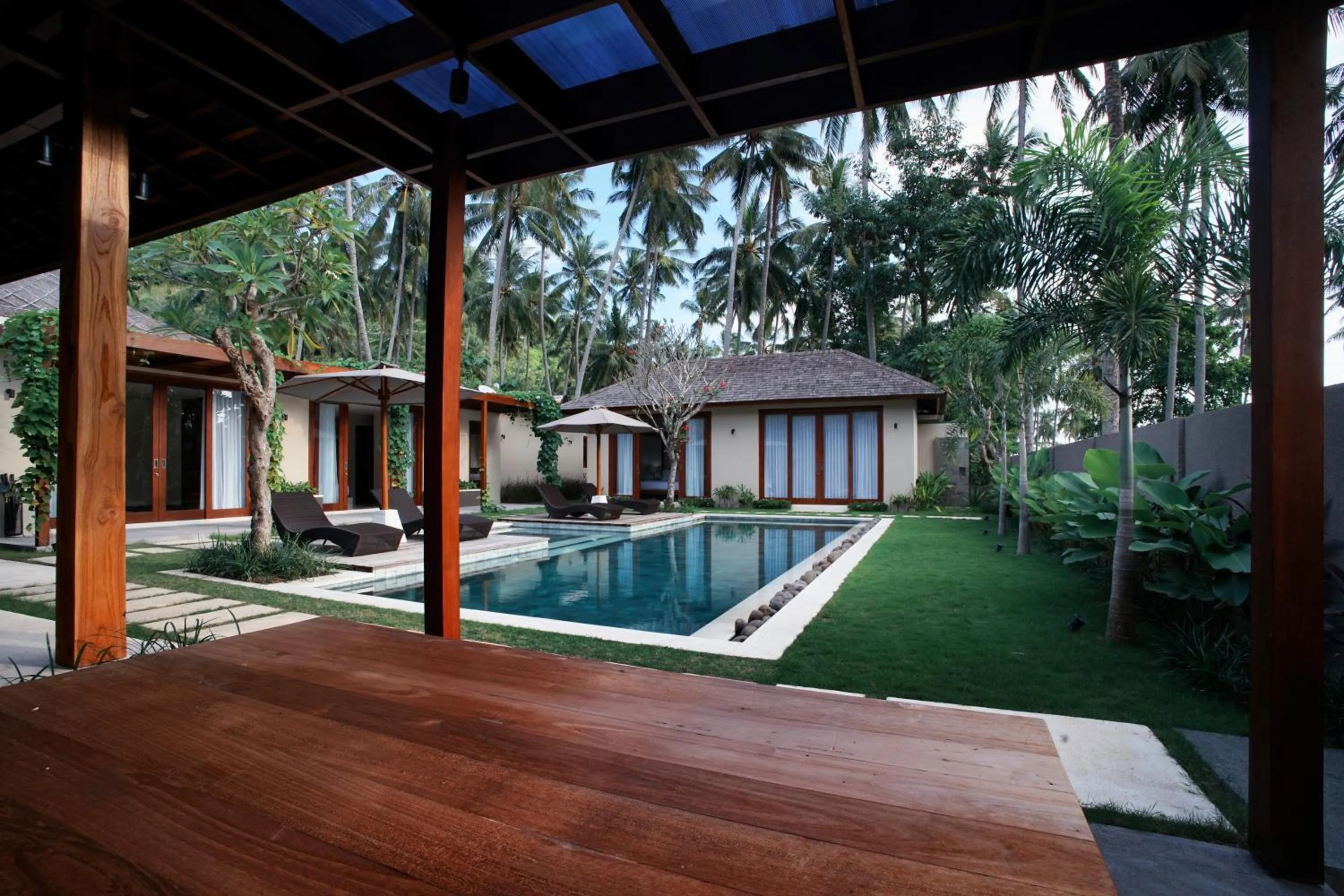Swimming pool in Bale Mandala Villas