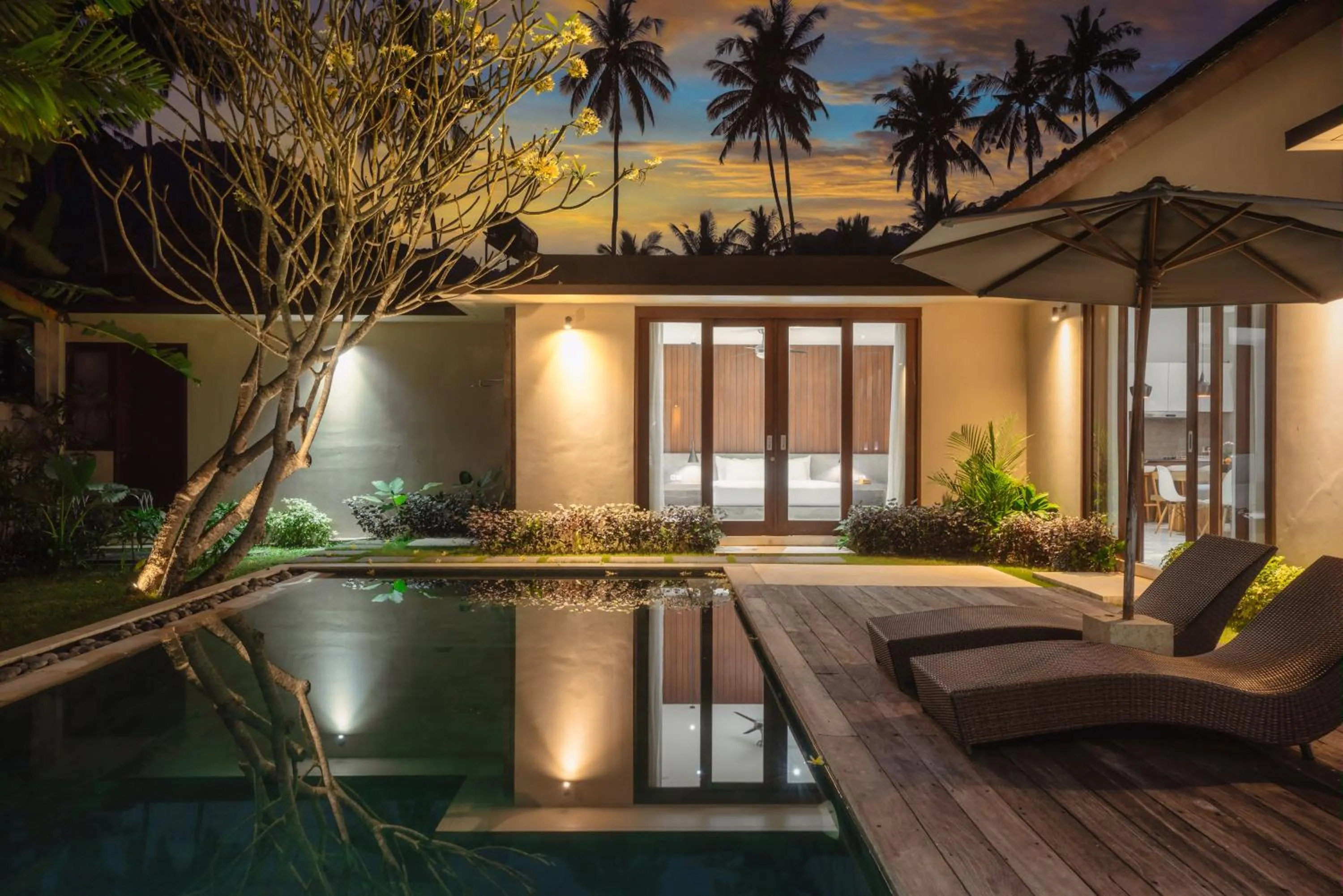 Swimming pool in Bale Mandala Villas