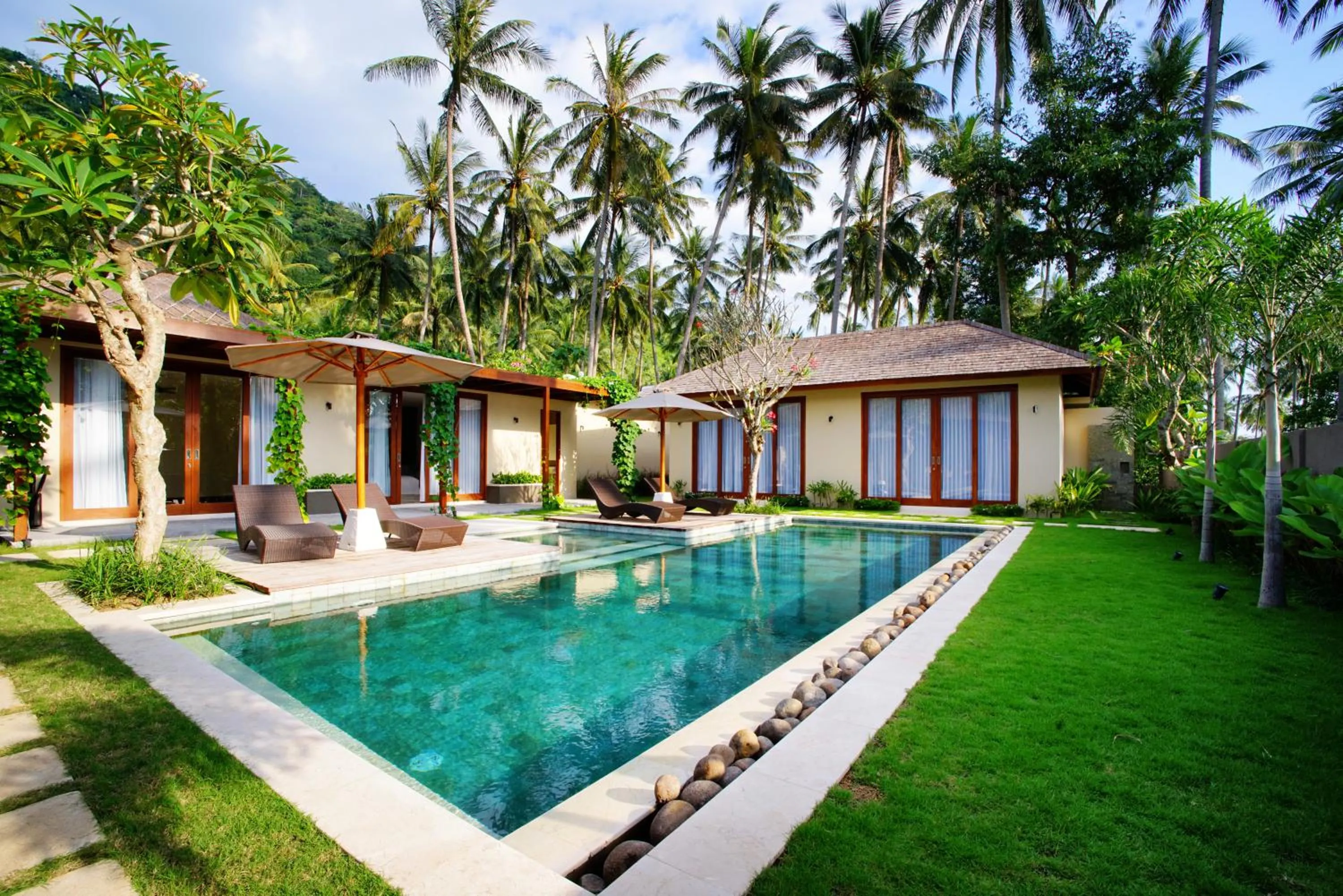 Swimming pool in Bale Mandala Villas