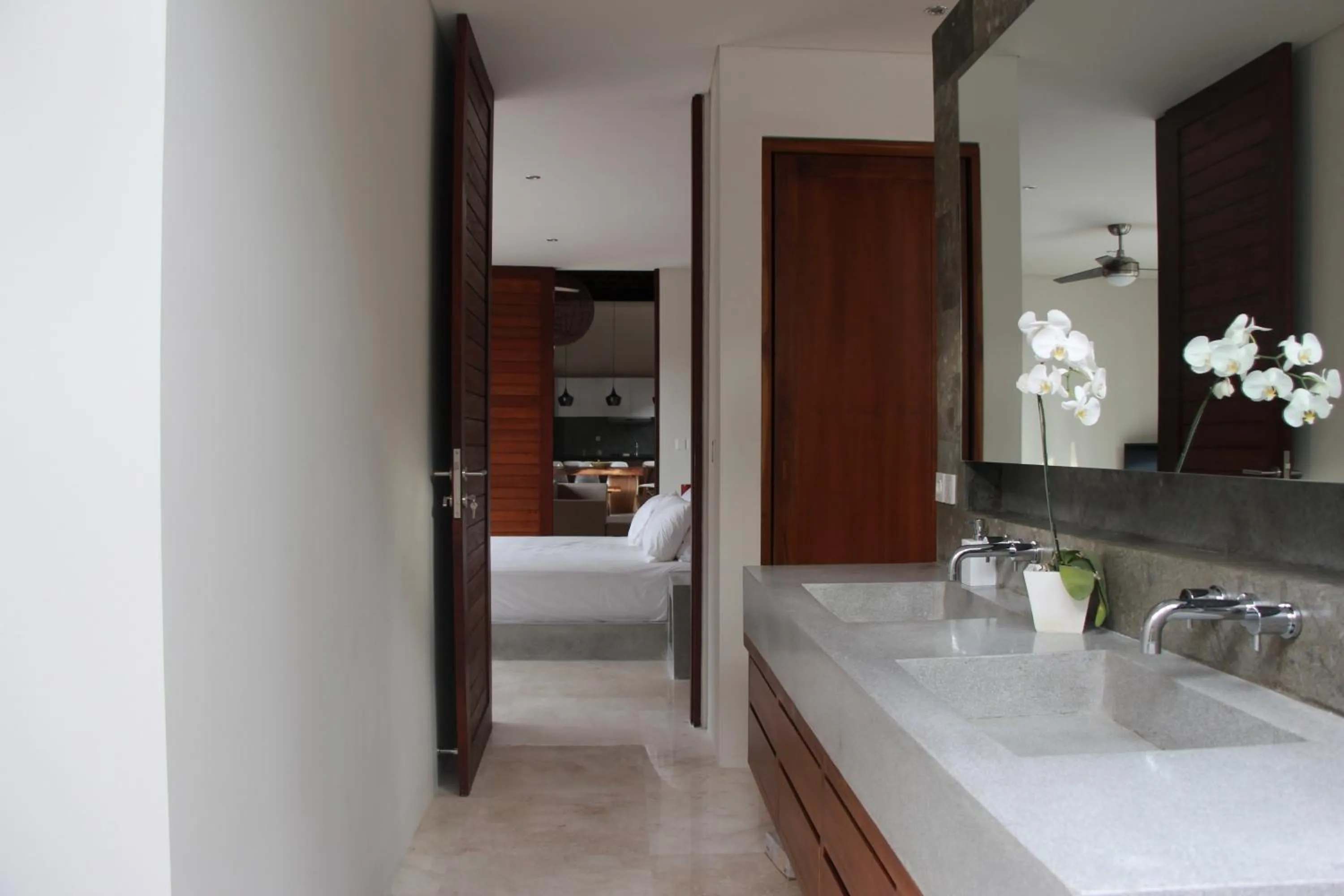 Bathroom, Bed in Bale Mandala Villas