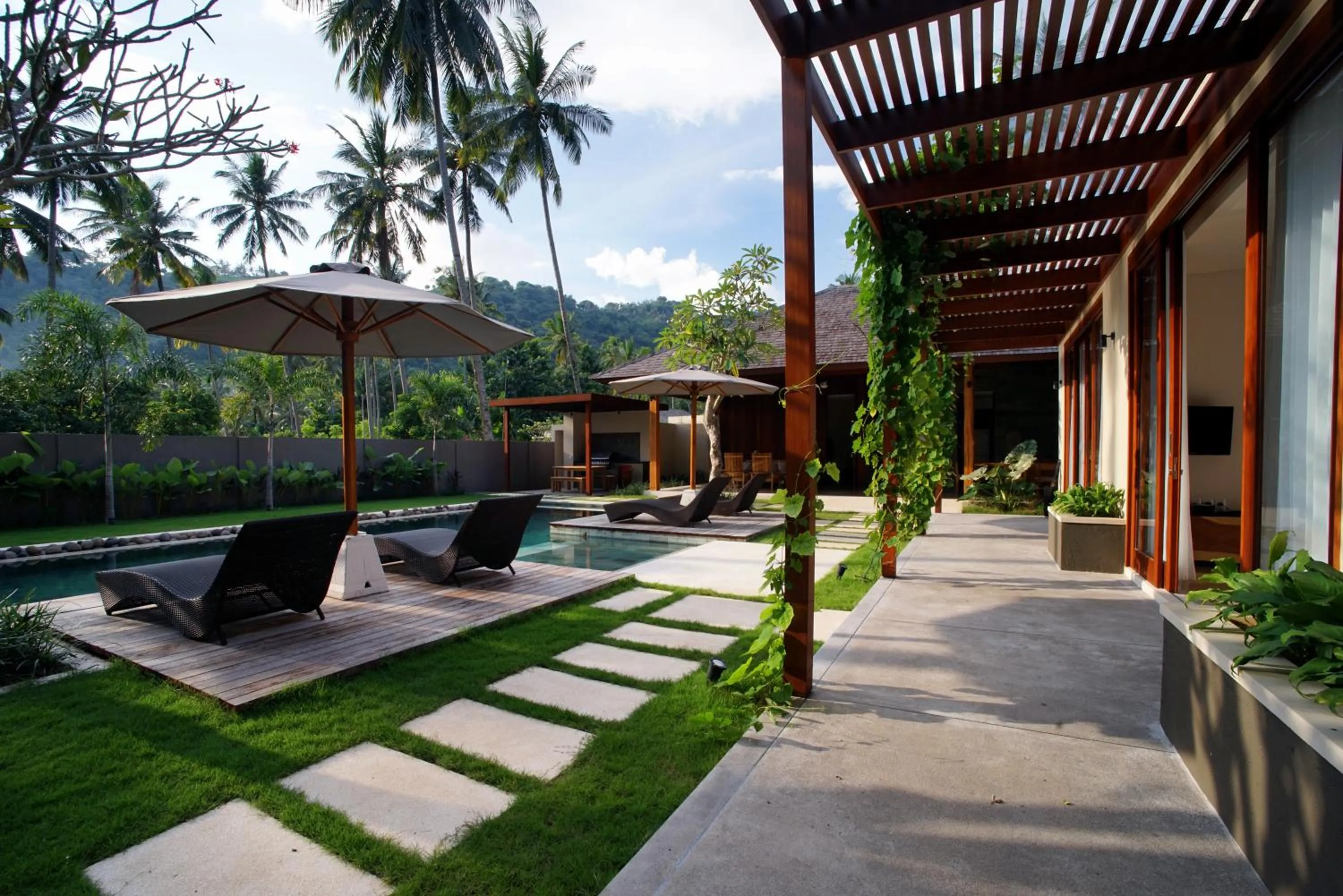 Balcony/Terrace in Bale Mandala Villas
