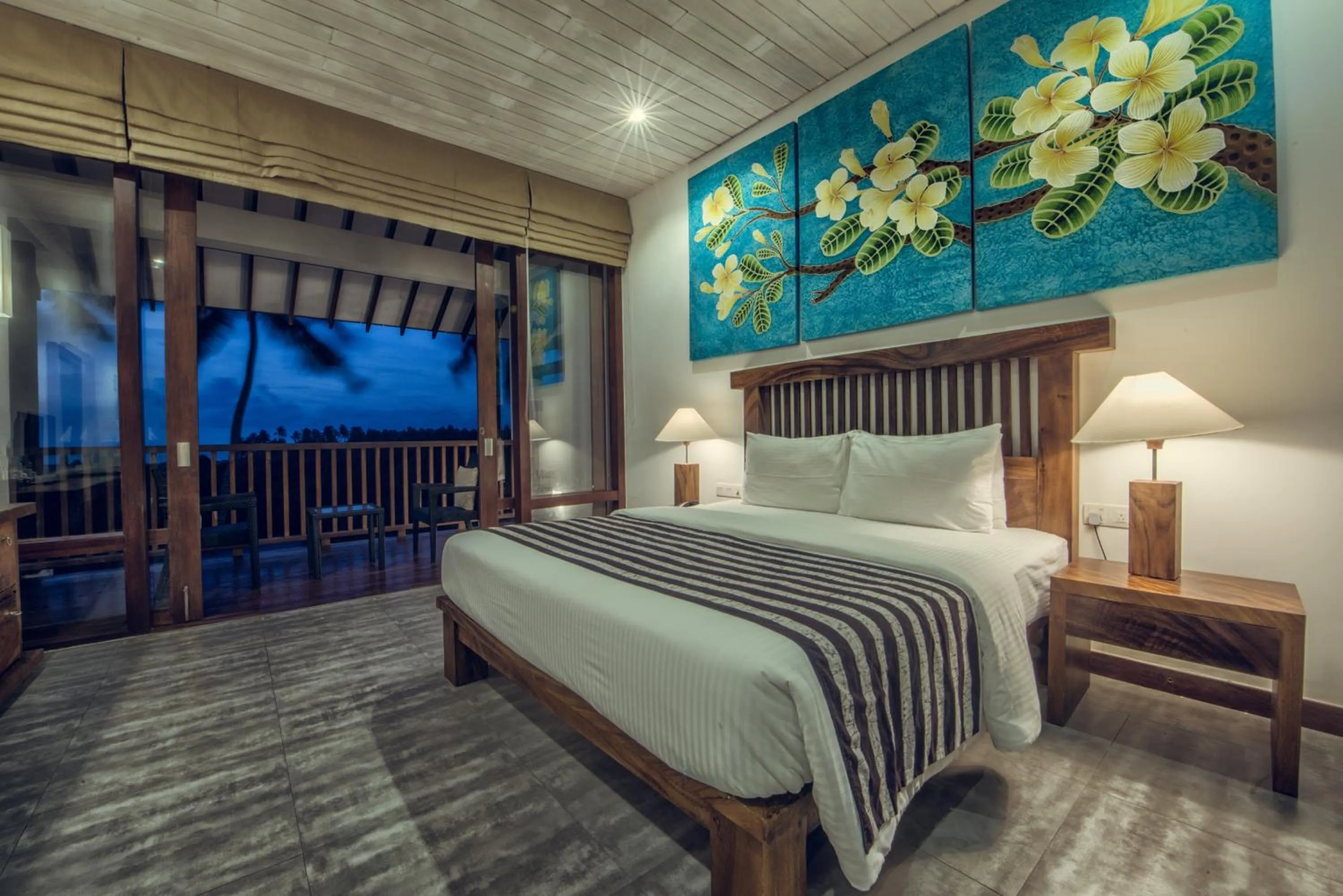 Bed in Suriya Resort