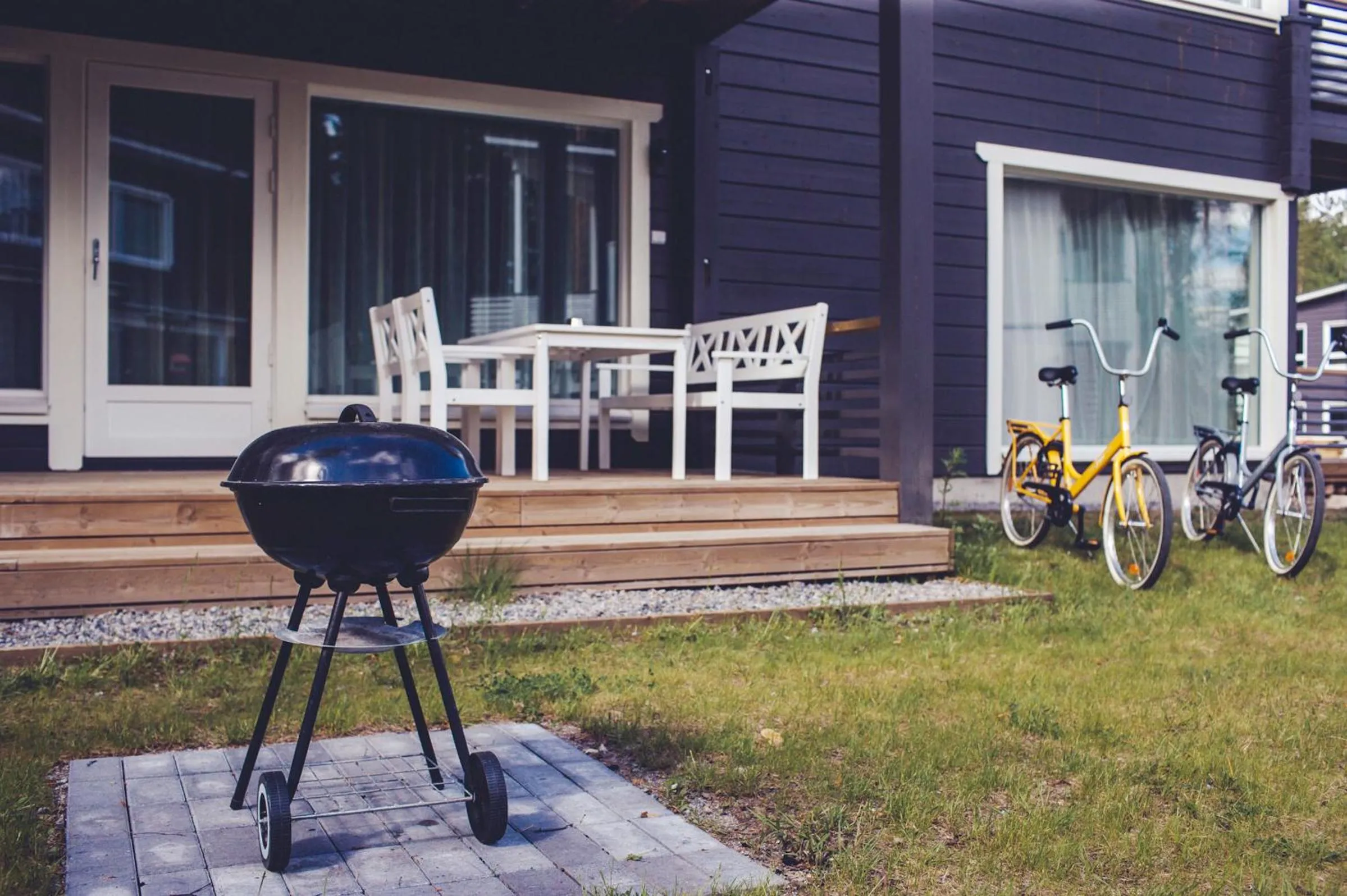 BBQ facilities in Saimaa Life Apartments