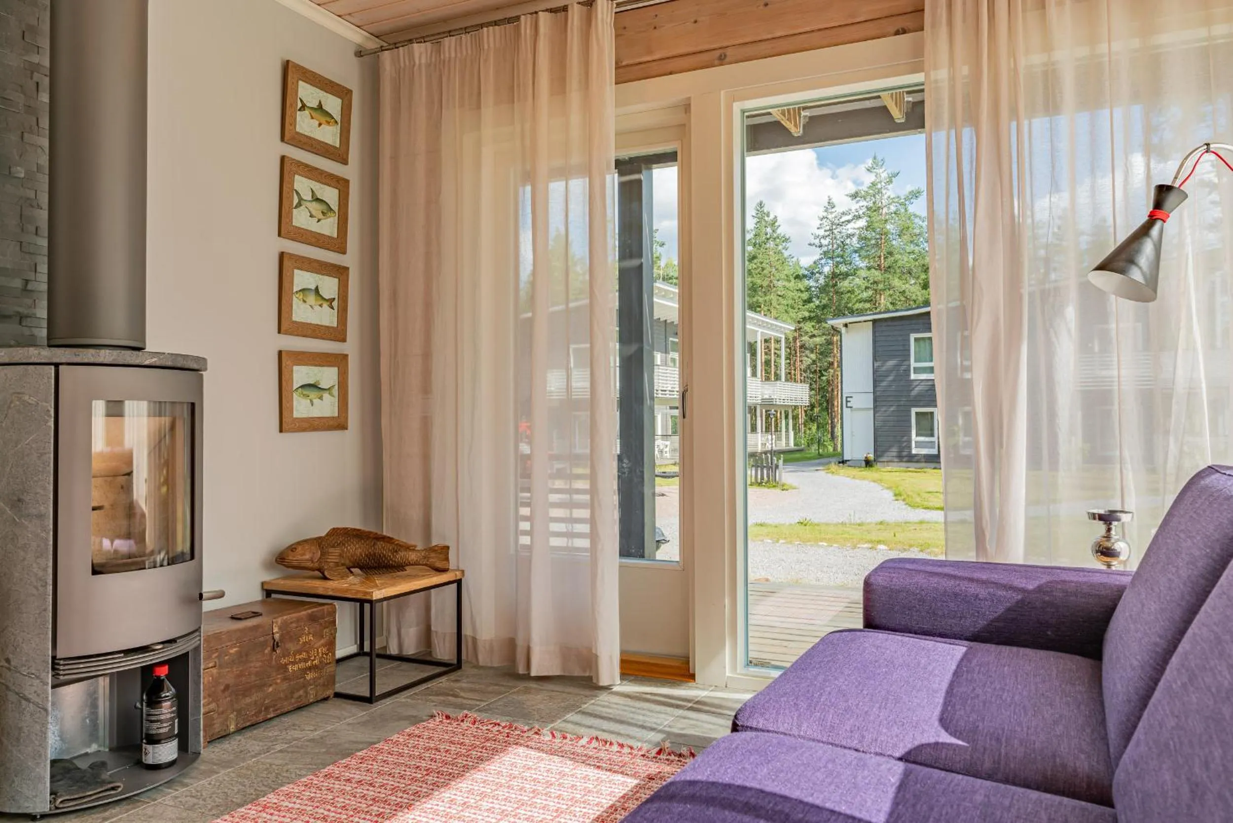 Decorative detail in Saimaa Life Apartments