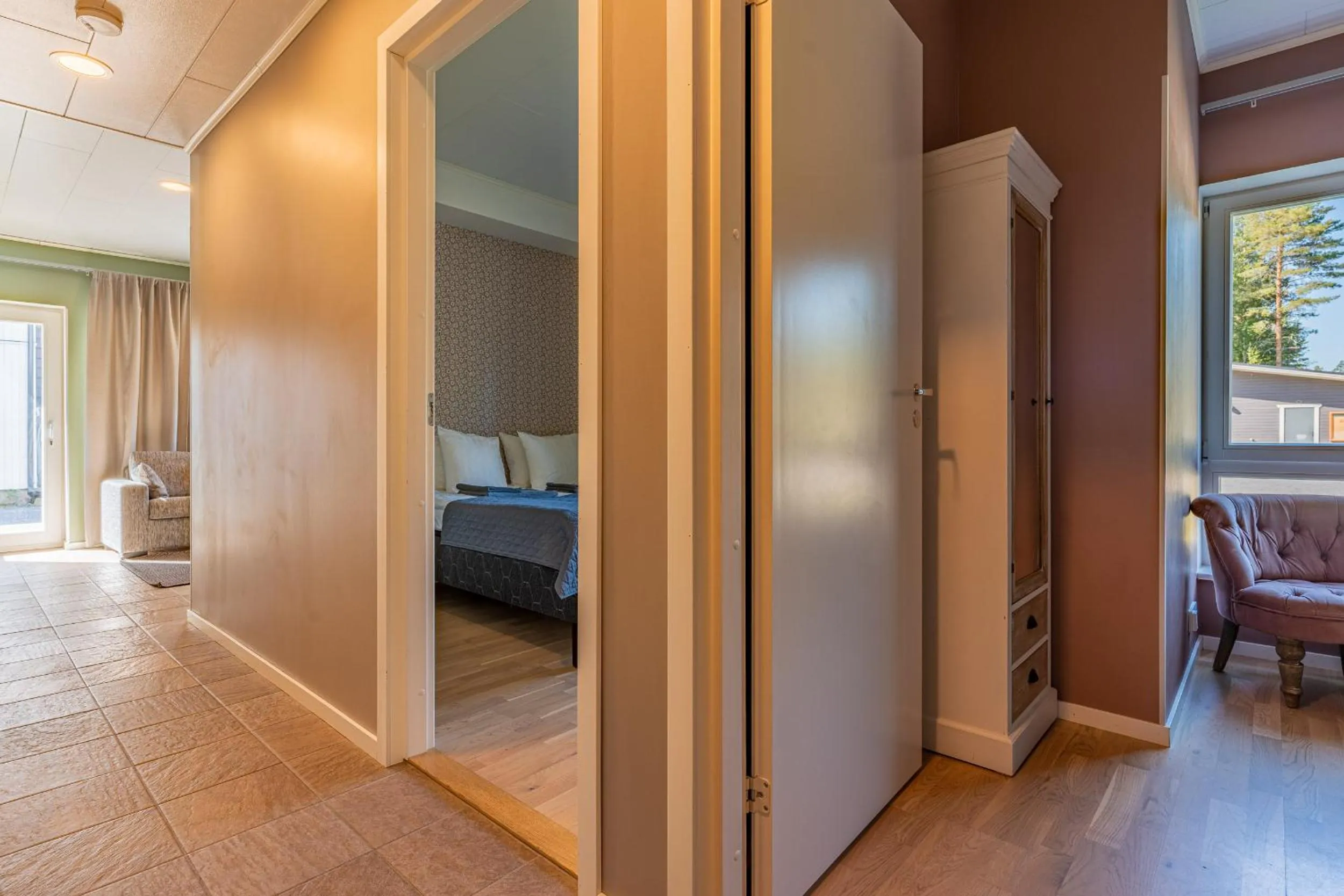 Photo of the whole room, Bed in Saimaa Life Apartments
