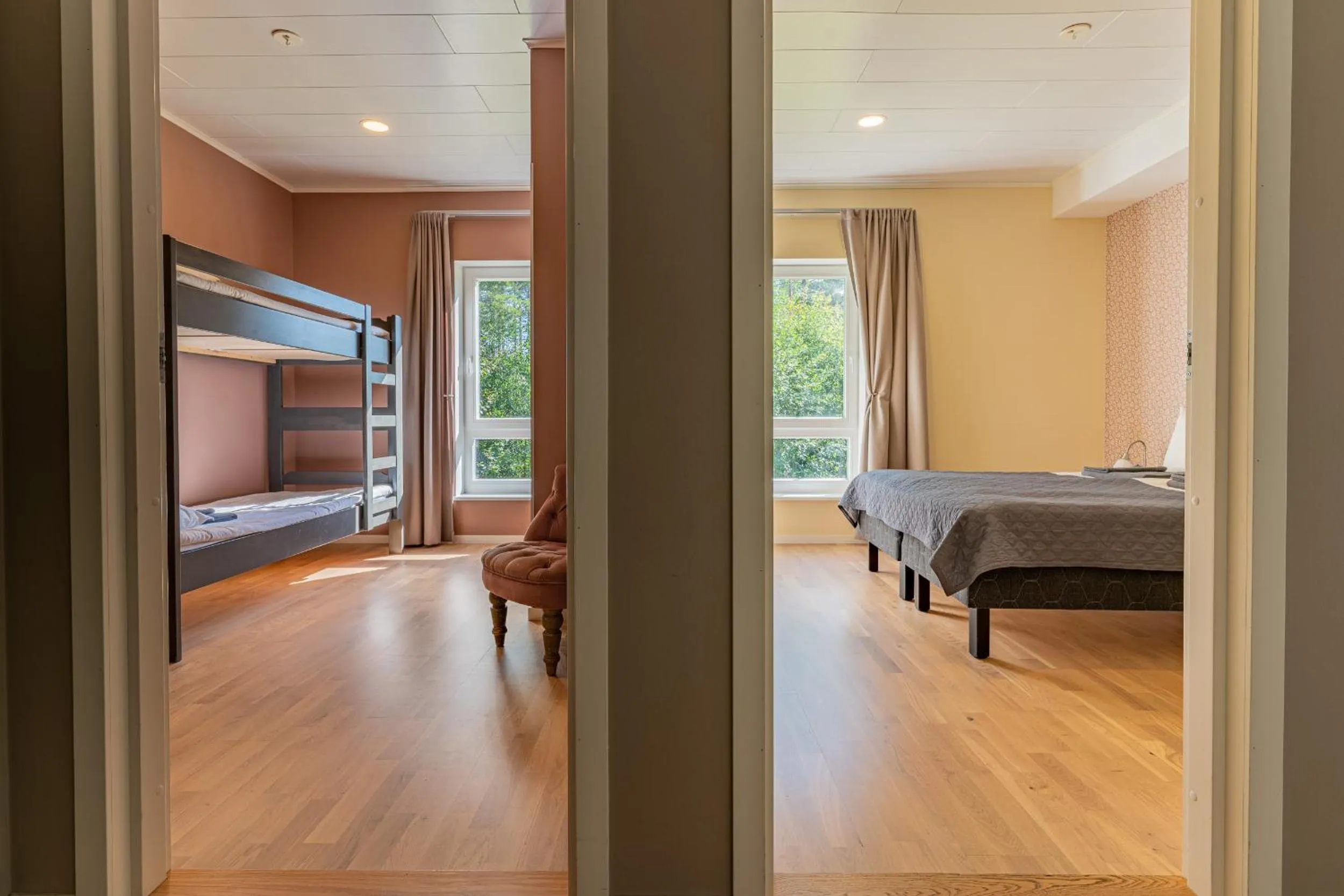 Bed in Saimaa Life Apartments