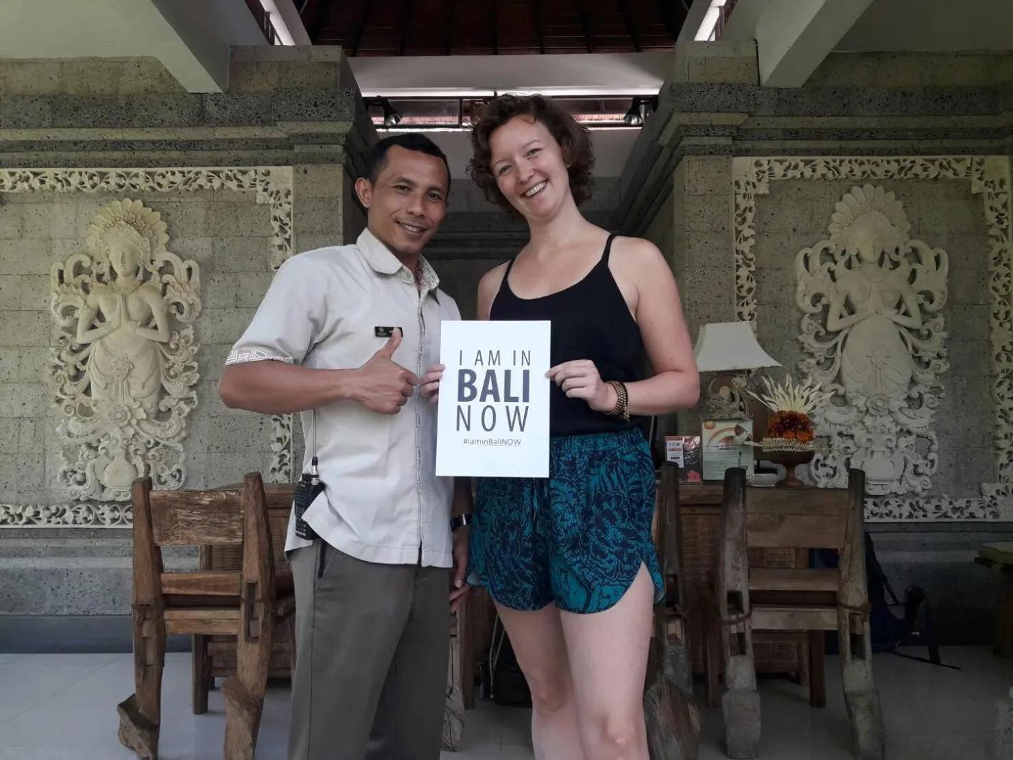 Staff in Om Ham Retreat and Resort