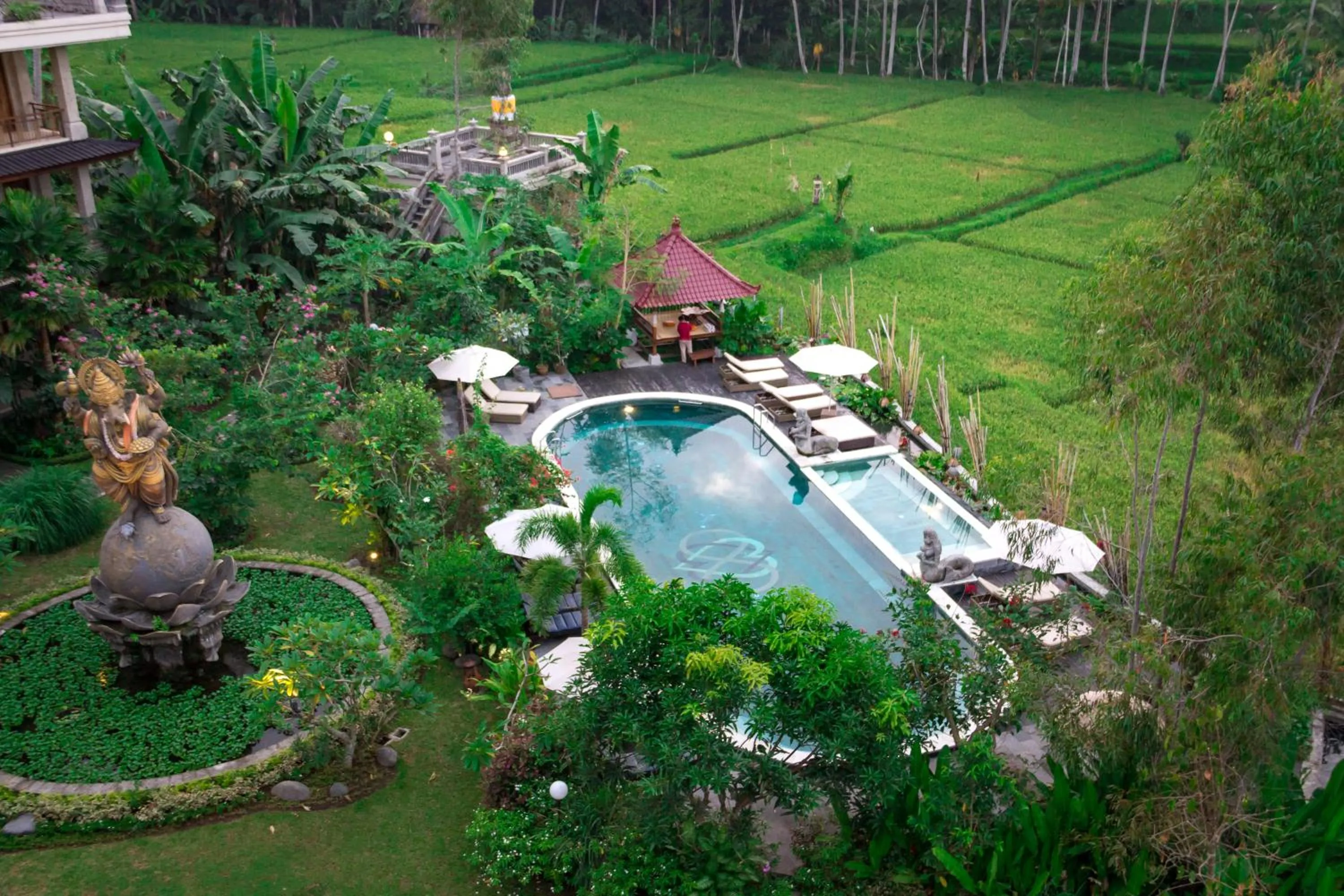 Bird's eye view in Om Ham Retreat and Resort
