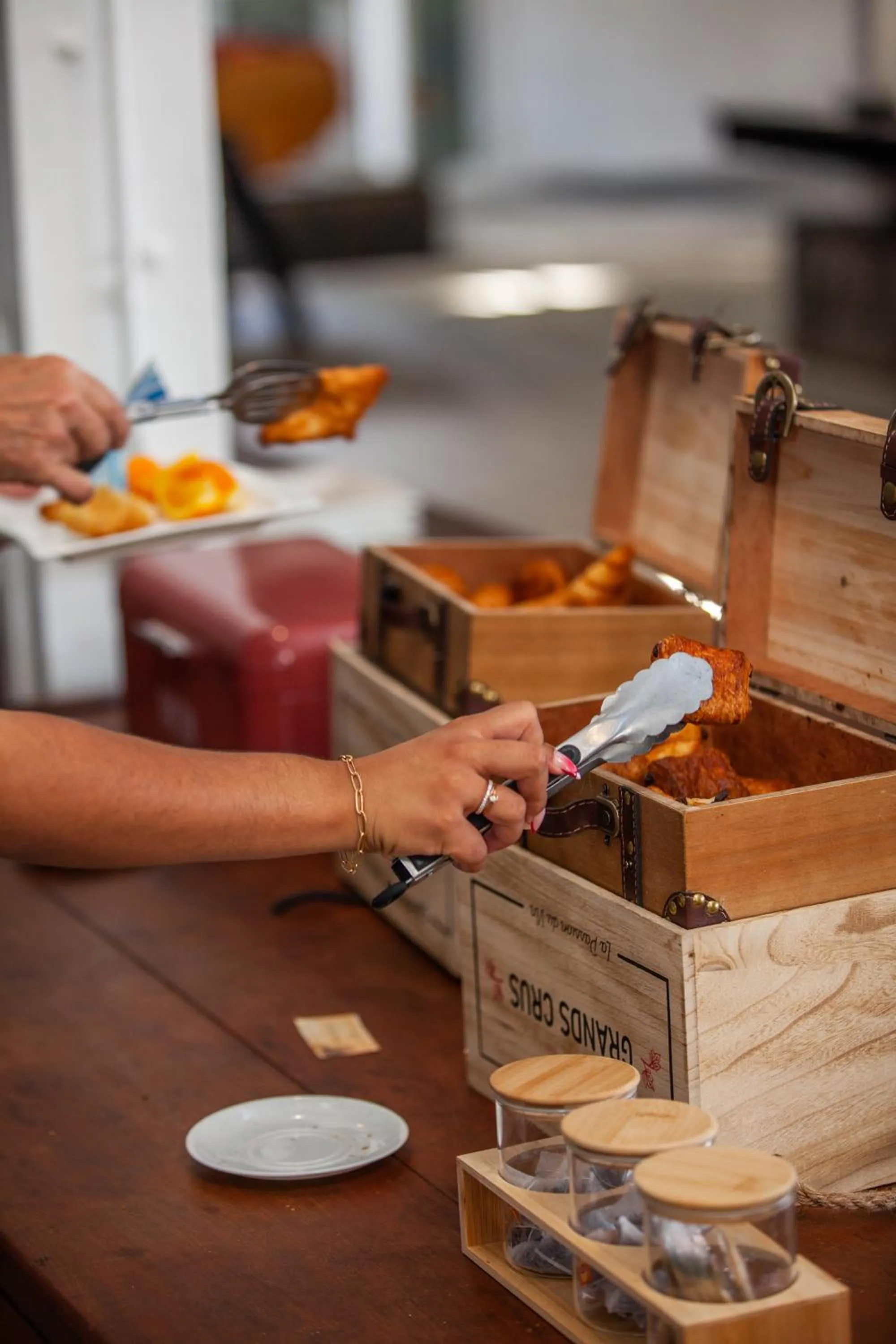 Breakfast in Les Aigrettes