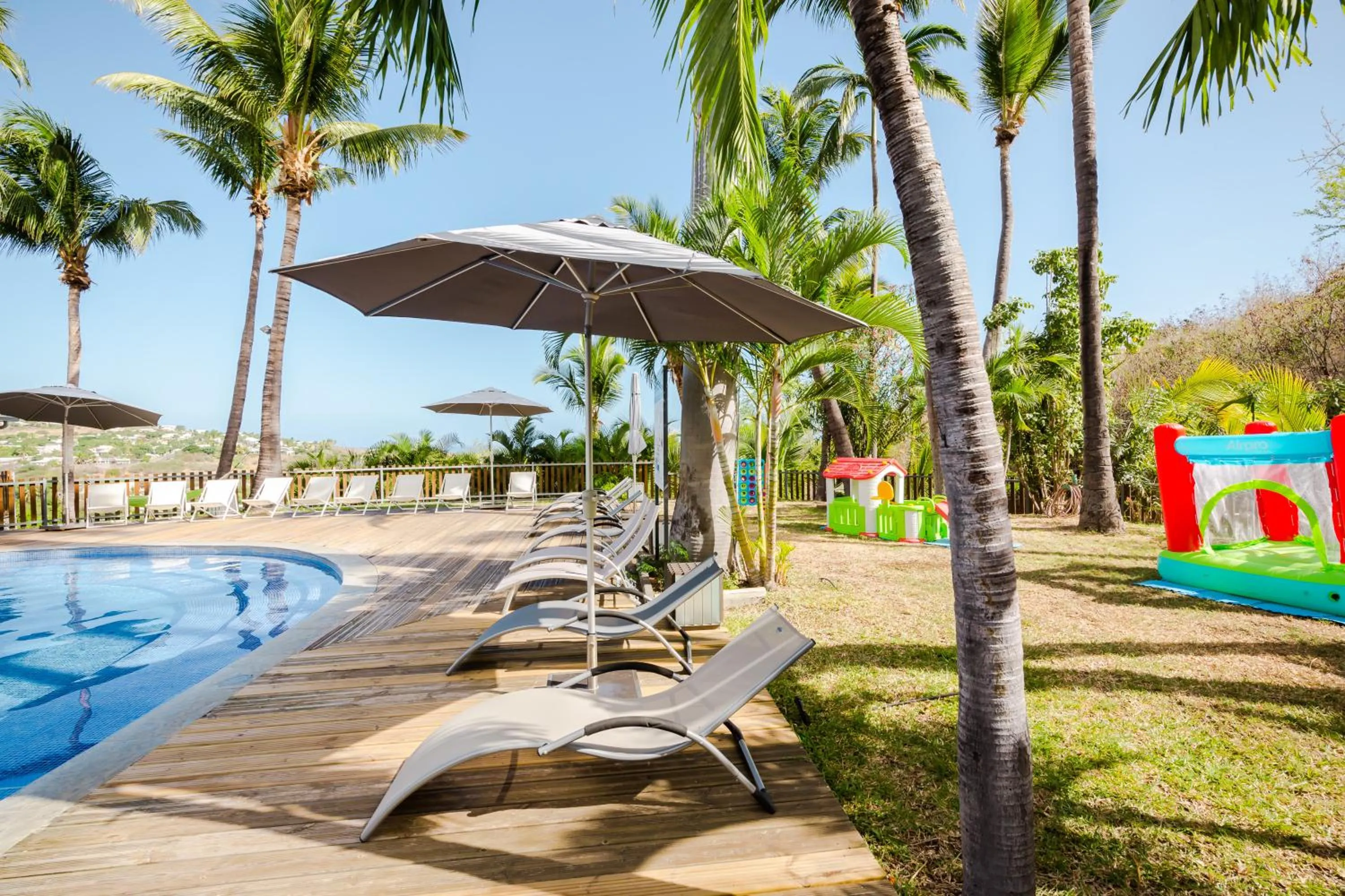 Children play ground in Les Aigrettes