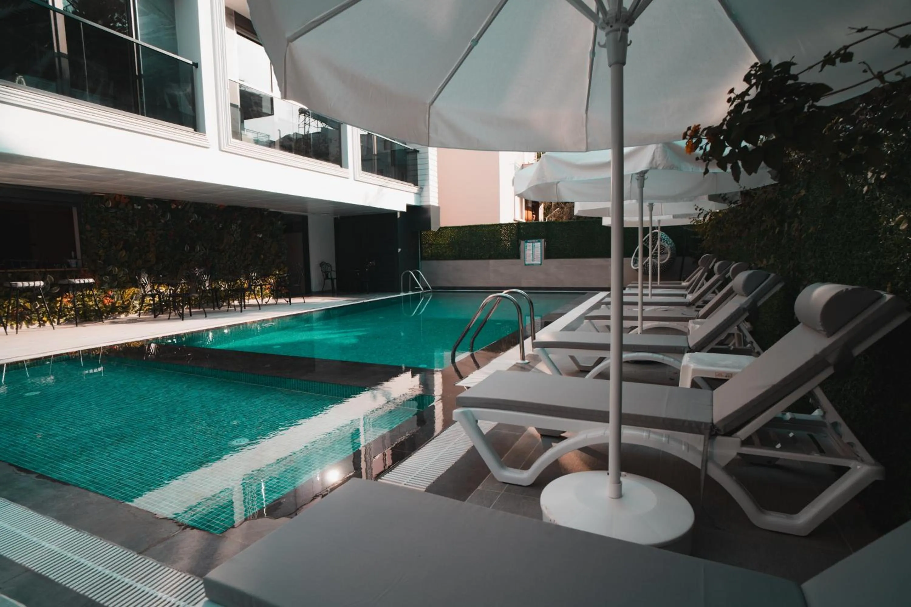 Swimming pool in Sam Hotel