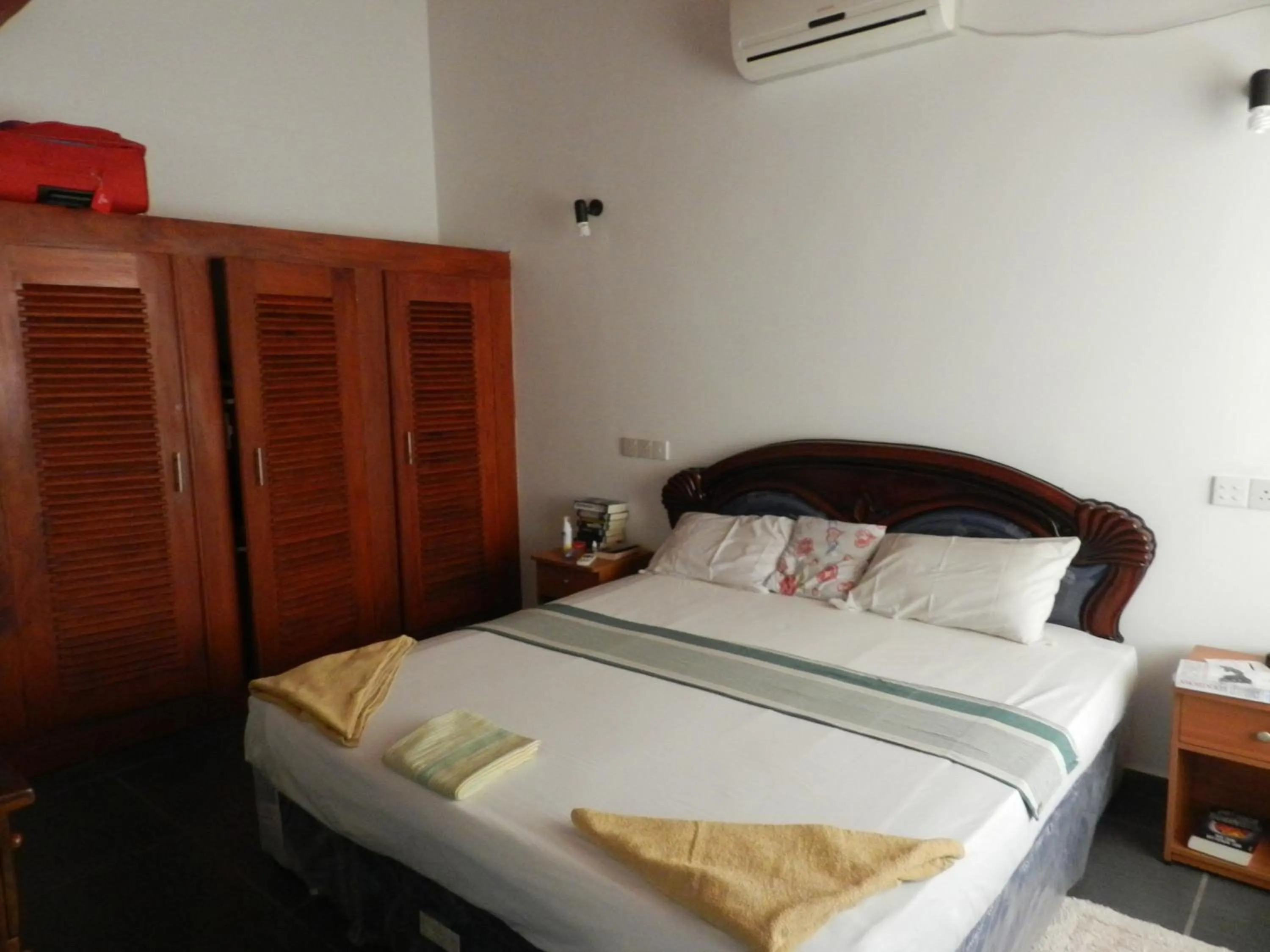 Bedroom, Bed in Haus am Meer "Wilde Ananas"