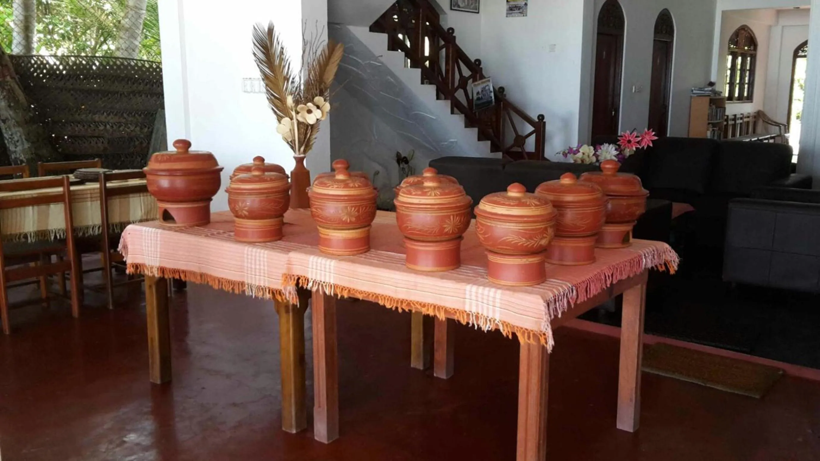 Decorative detail in Haus am Meer "Wilde Ananas"