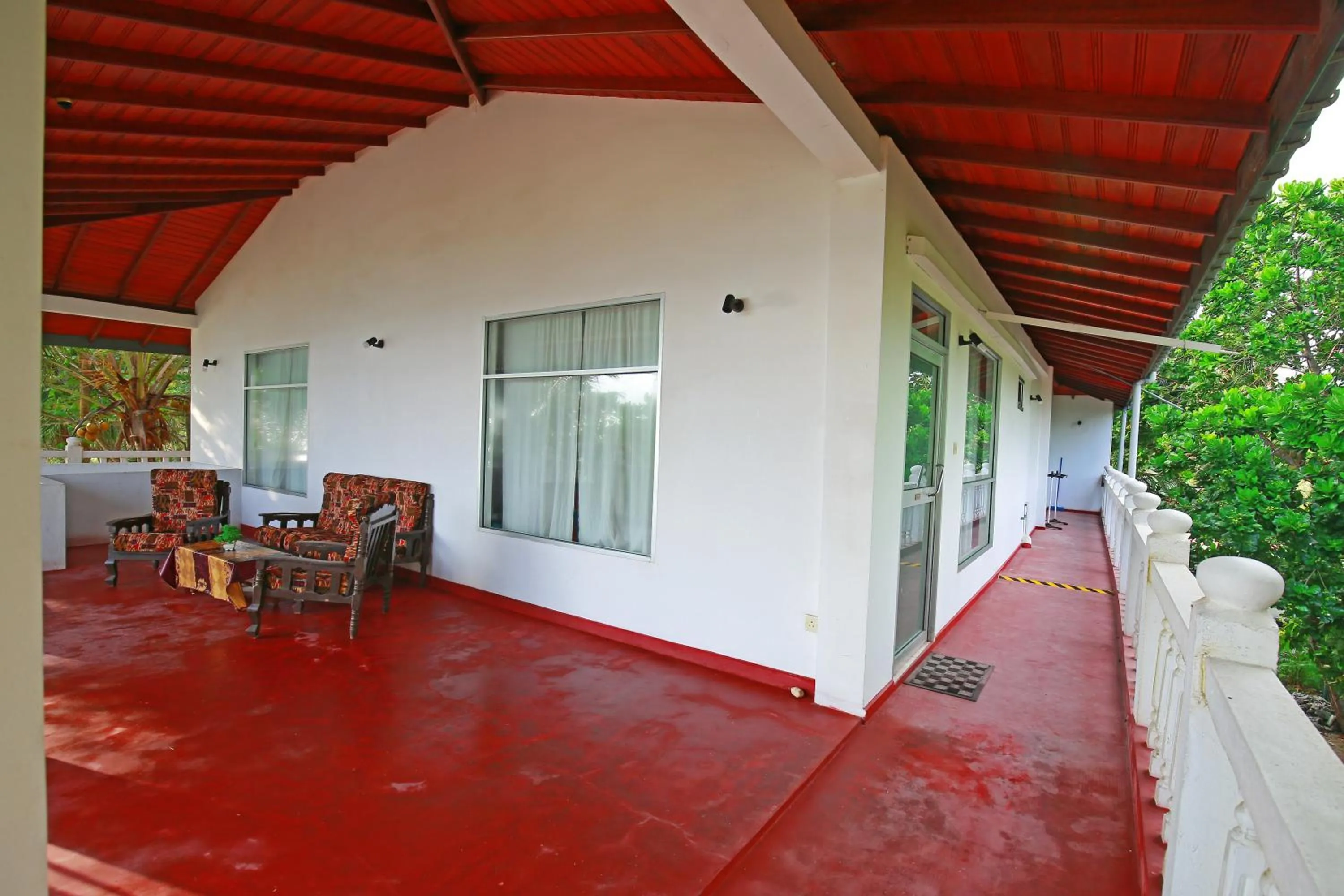 Balcony/Terrace in Haus am Meer "Wilde Ananas"