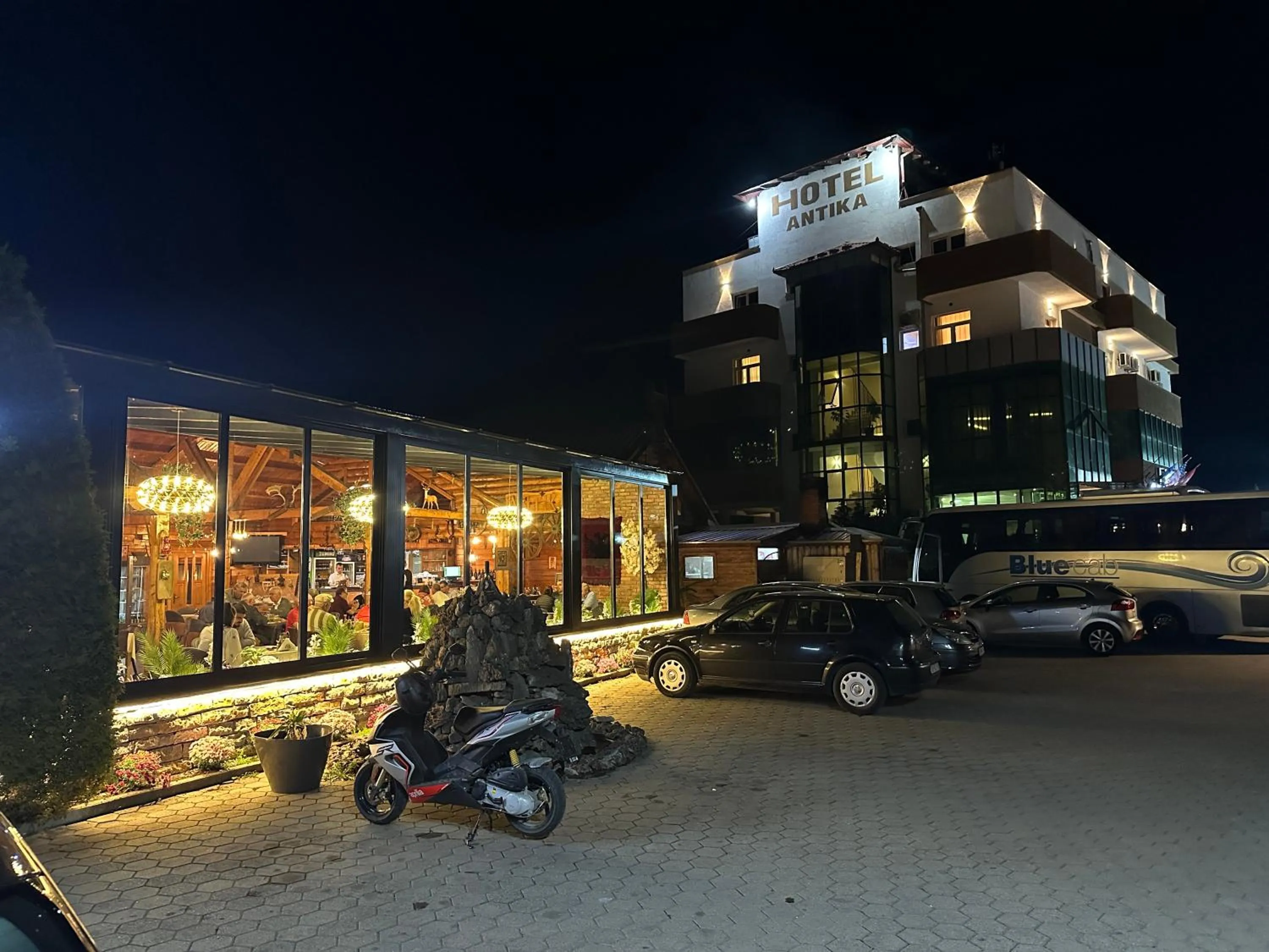 Property building in Hotel Antika