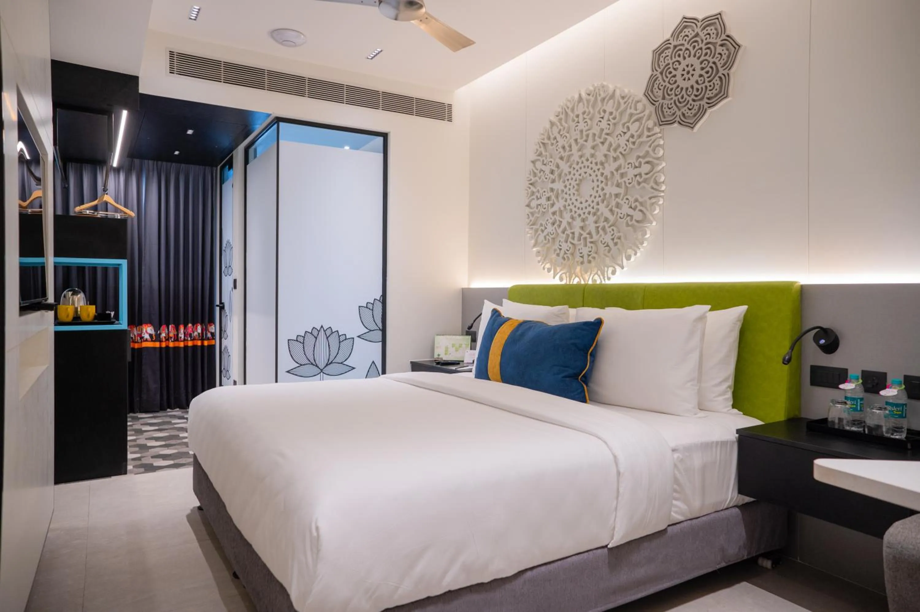 Photo of the whole room, Bed in ZIBE Luxe Kakinada by GRT Hotels