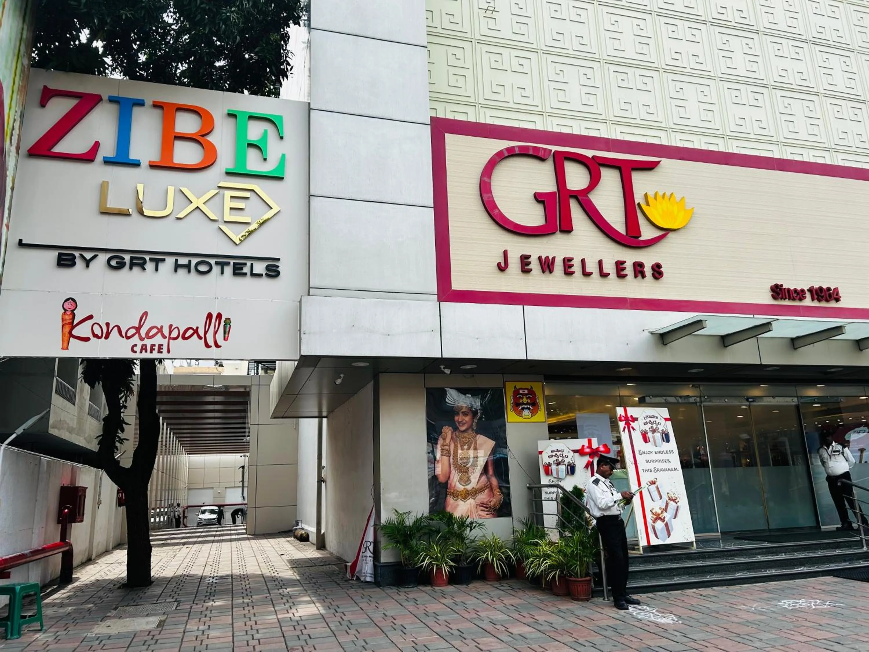 Property building in ZIBE Luxe Kakinada by GRT Hotels