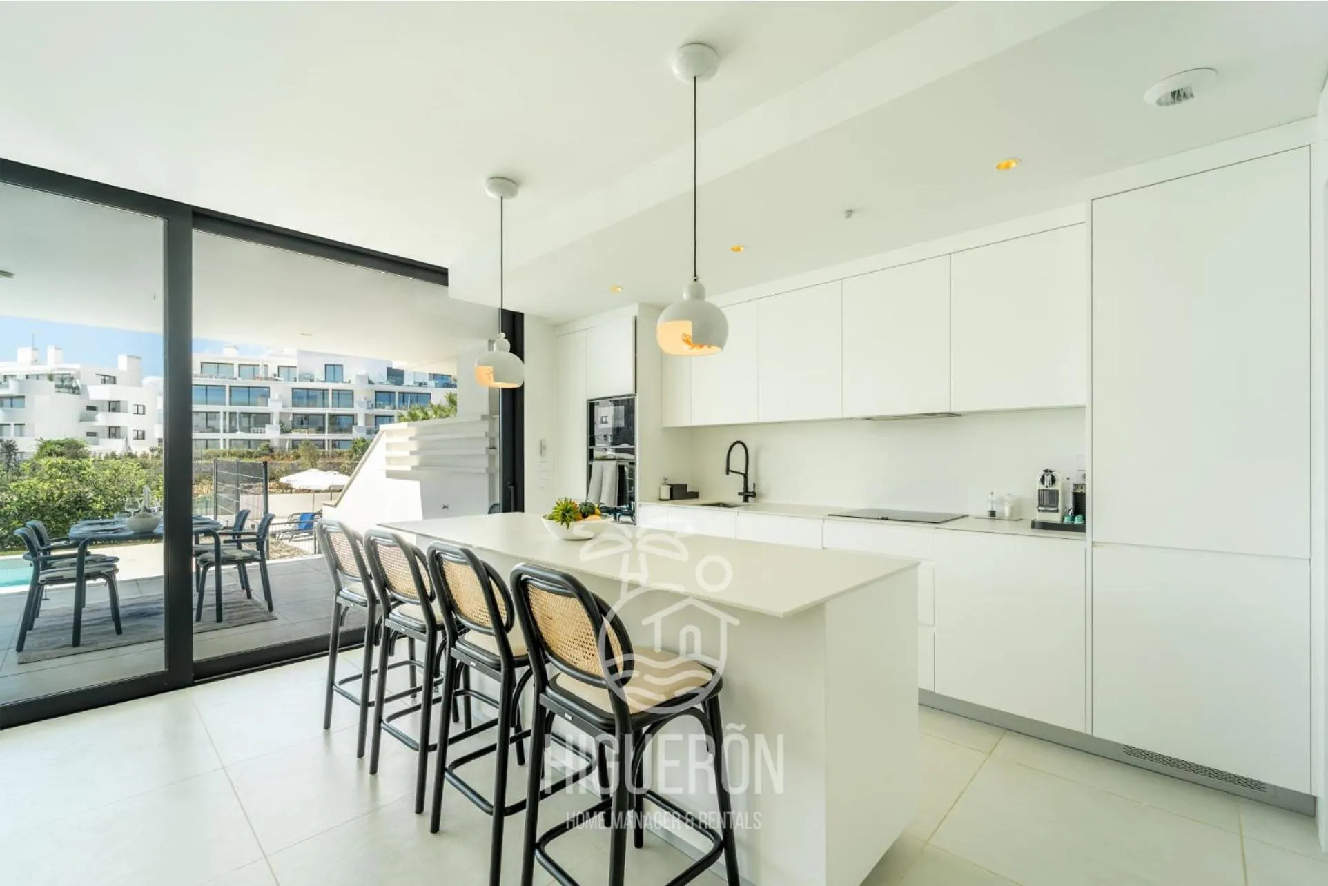 Kitchen or kitchenette in HigueronRentals Casa Leia
