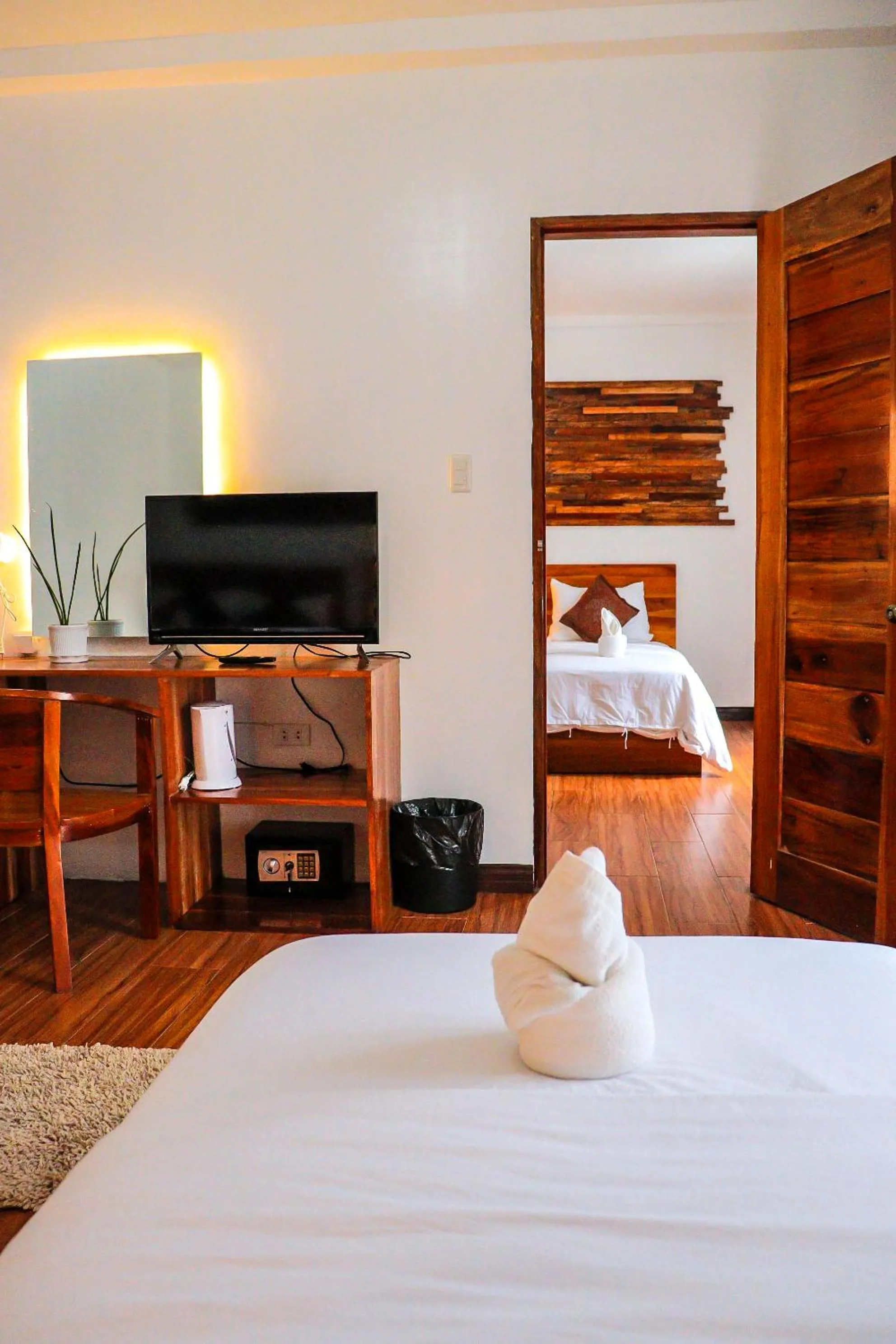 Bed in Ananda Resort