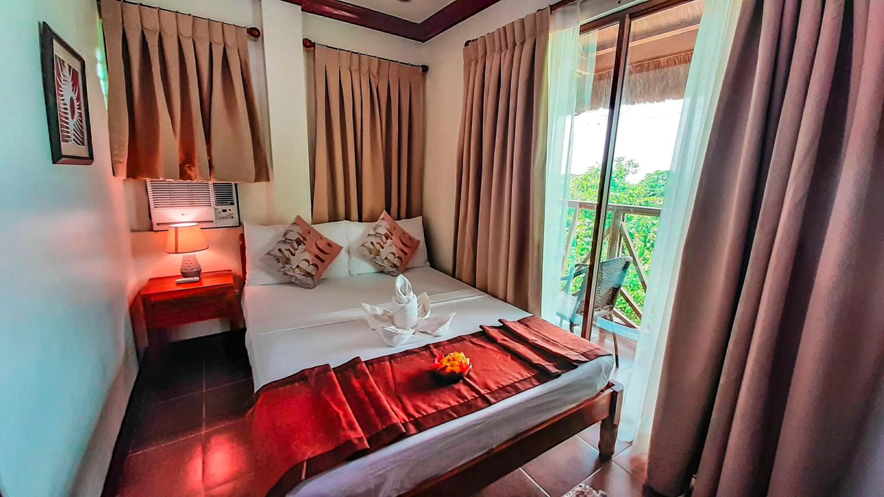 Bed in Ananda Resort