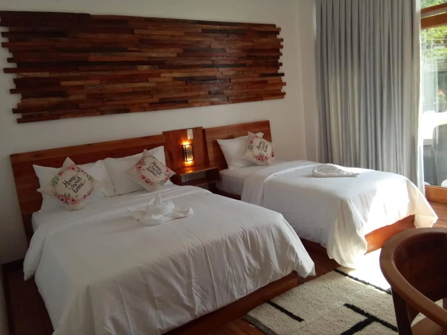 Bed in Ananda Resort