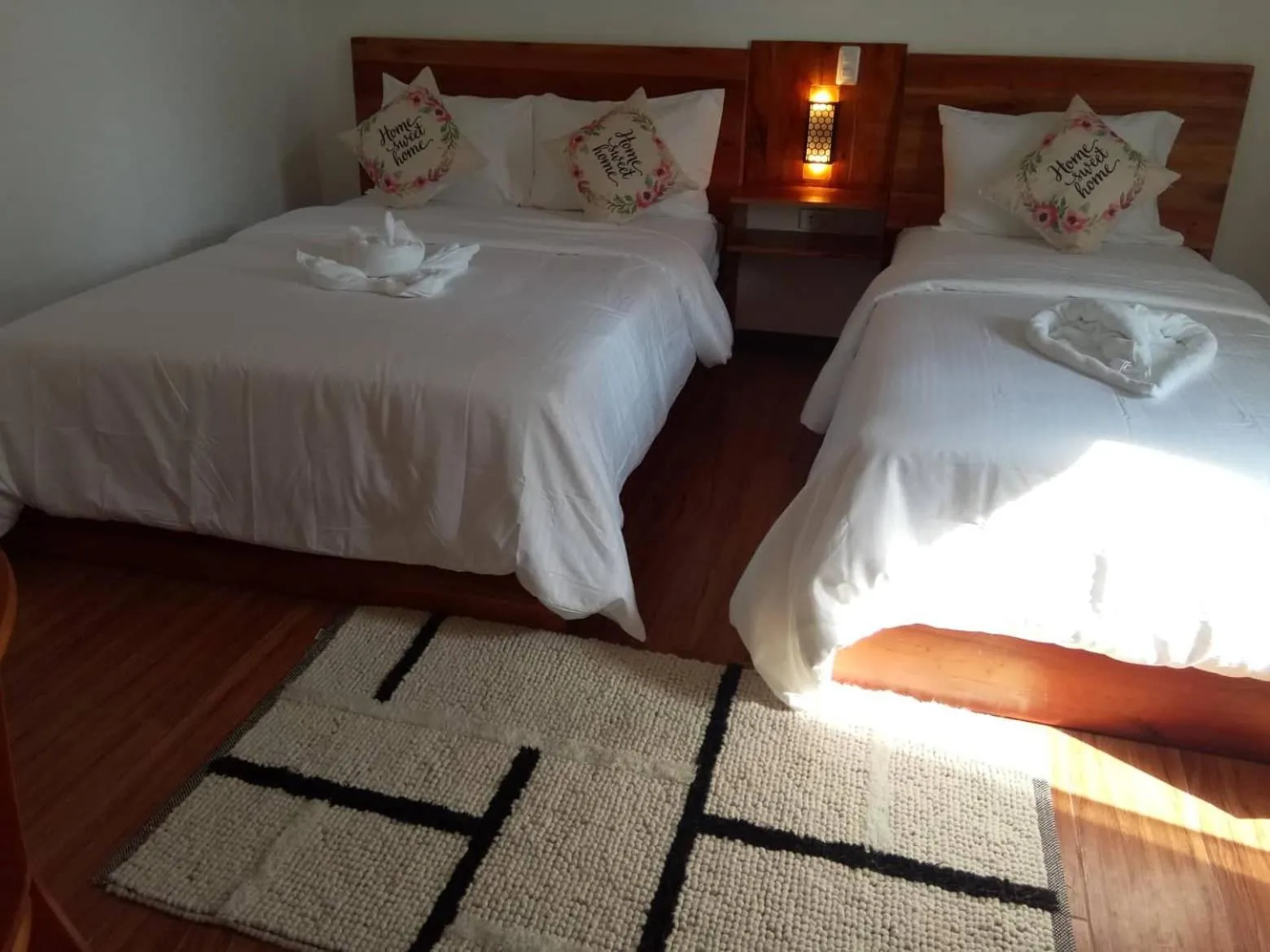 Bed in Ananda Resort