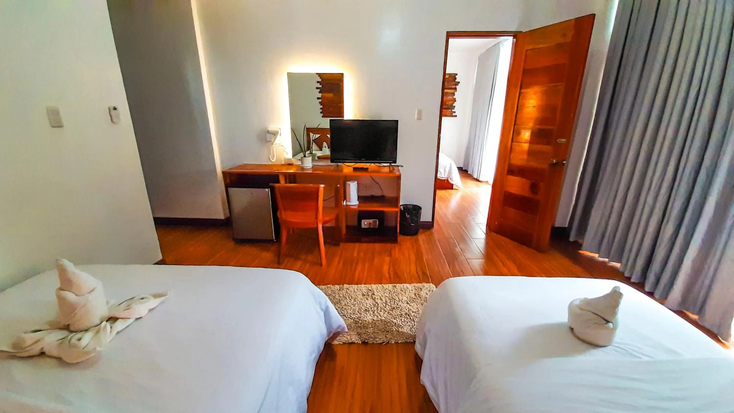 Bed in Ananda Resort