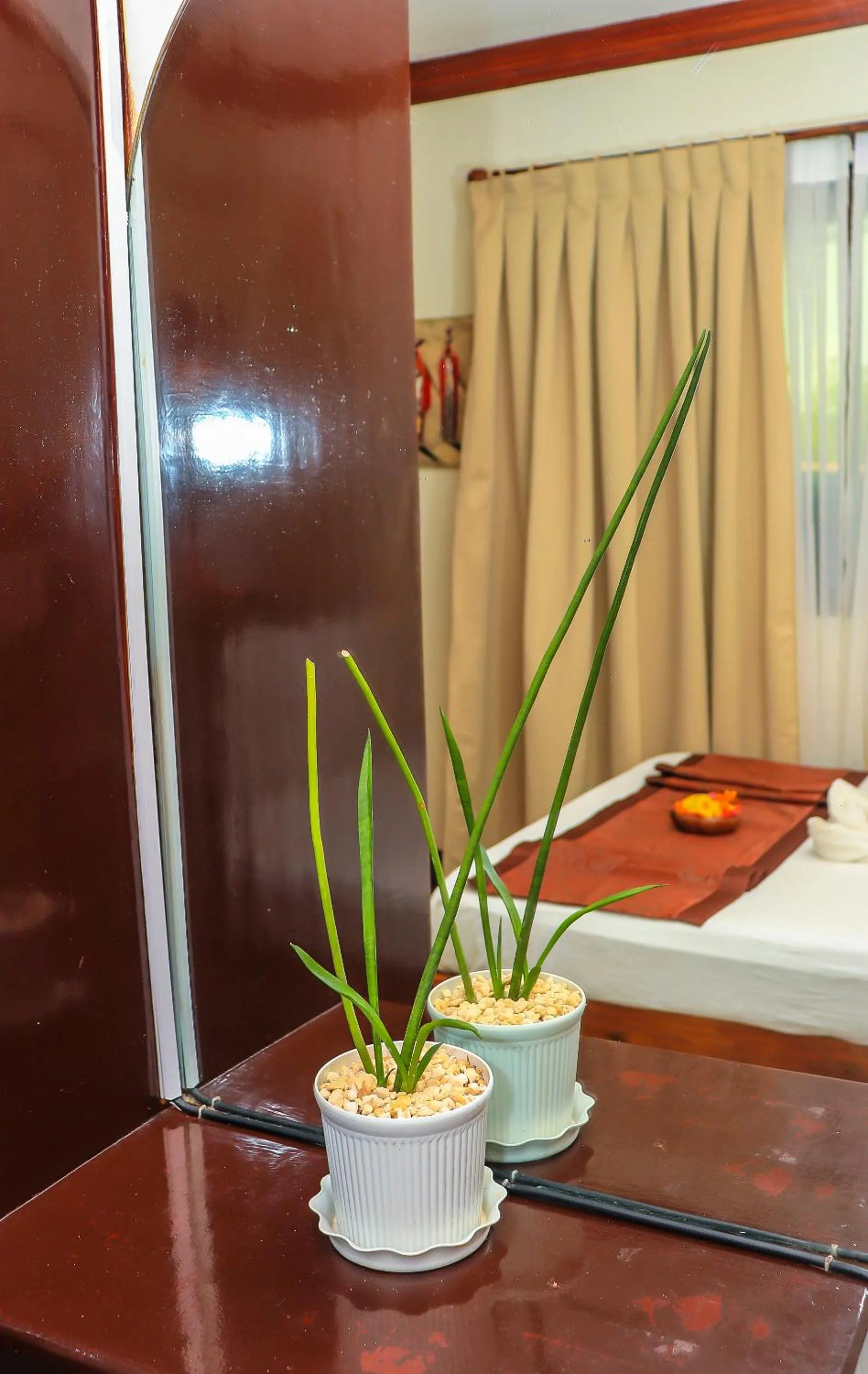 Bed in Ananda Resort