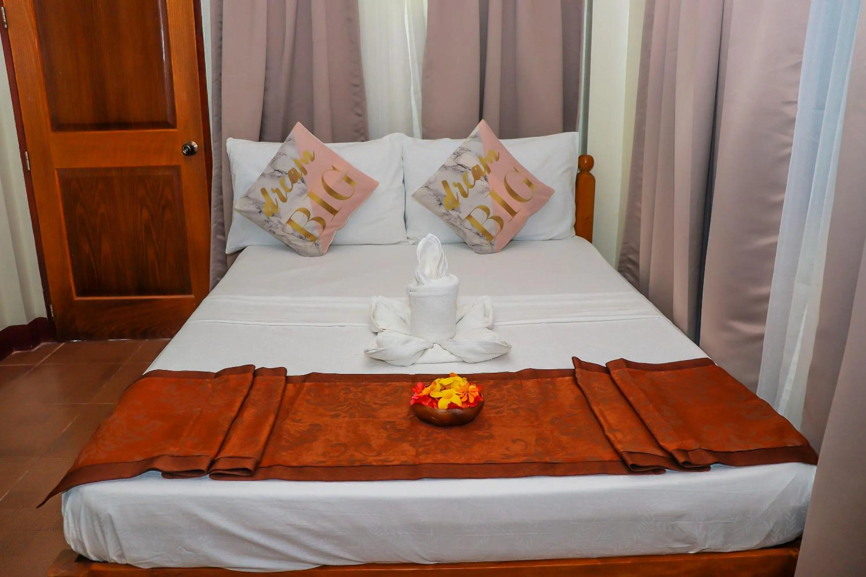 Bed in Ananda Resort