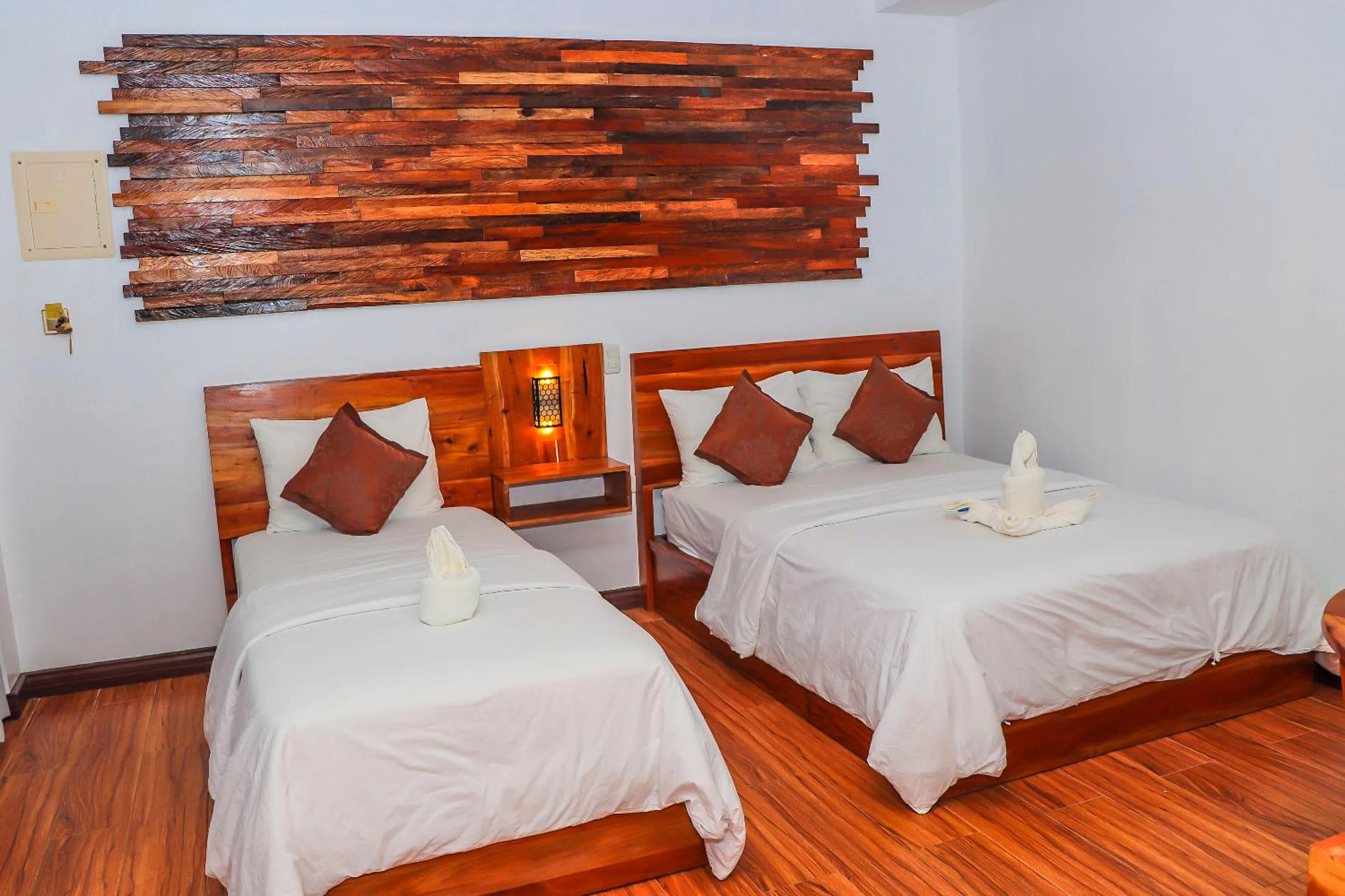 Bed in Ananda Resort