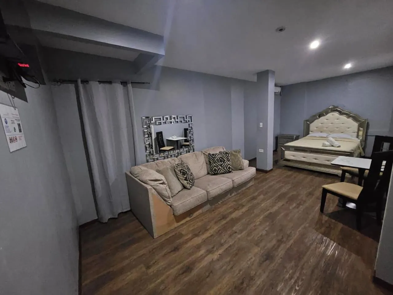Bed in Hotel Residencial La Malvarrosa