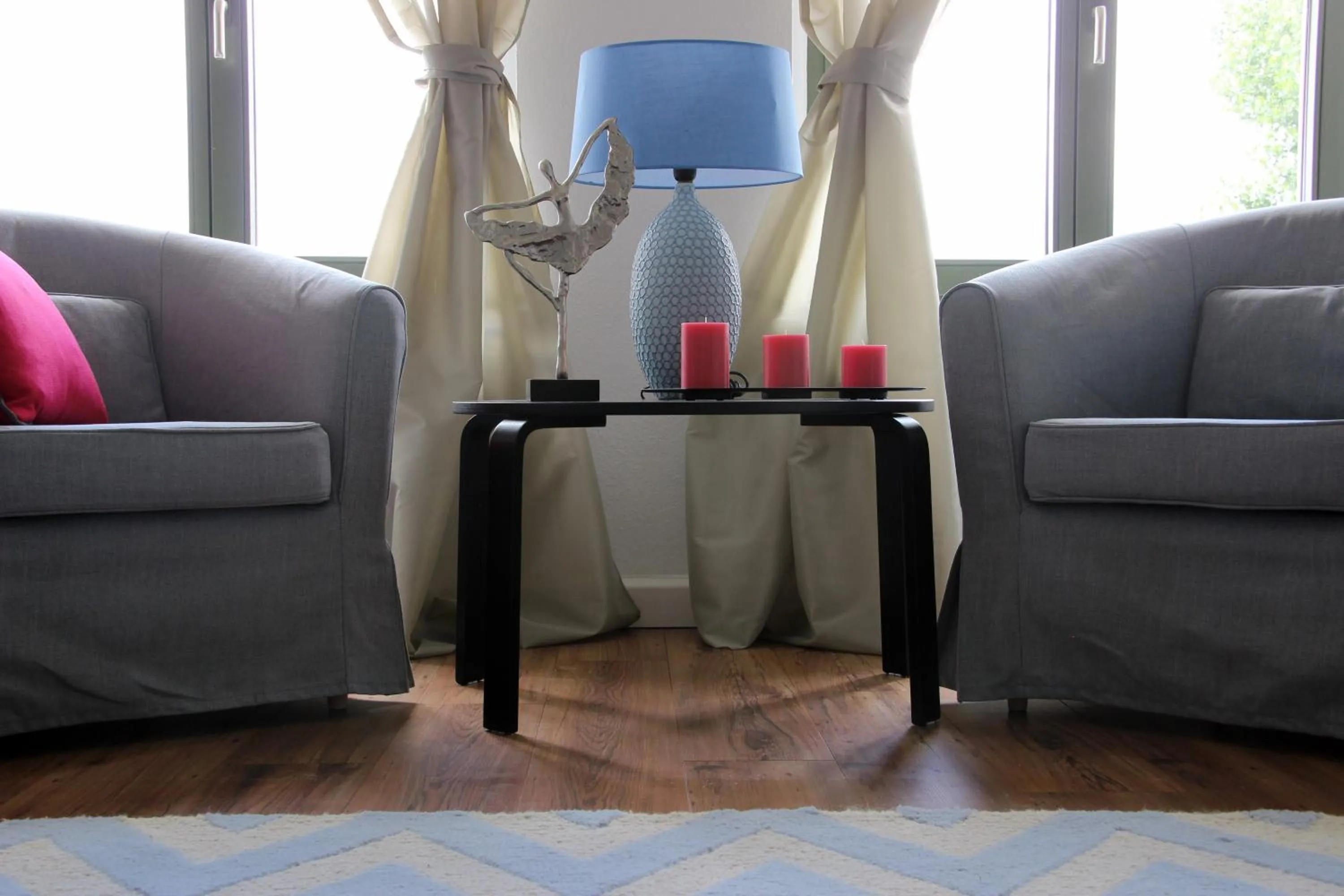 Living room in Leon Apartments