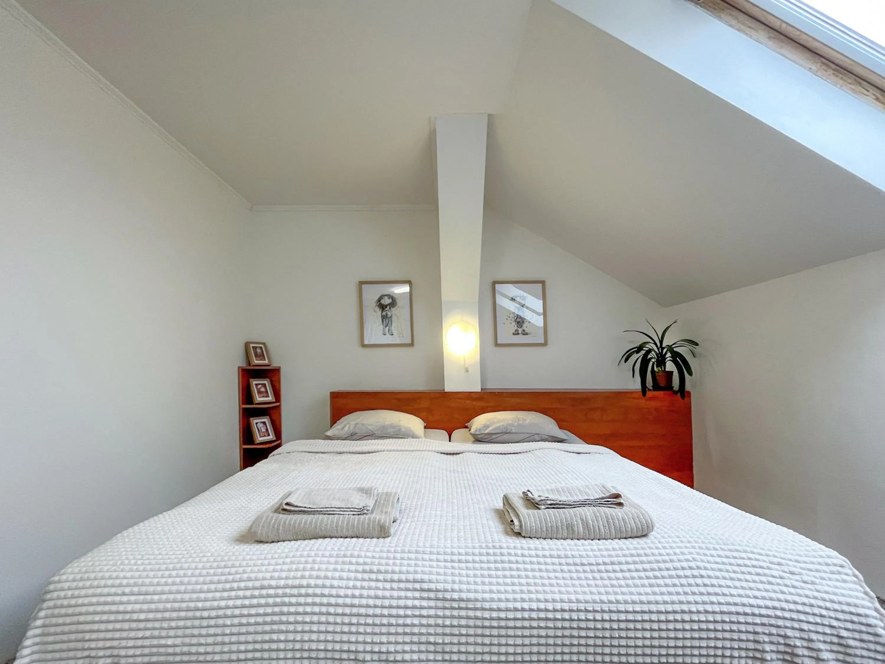 Bed in Penzion Habrovická Bašta