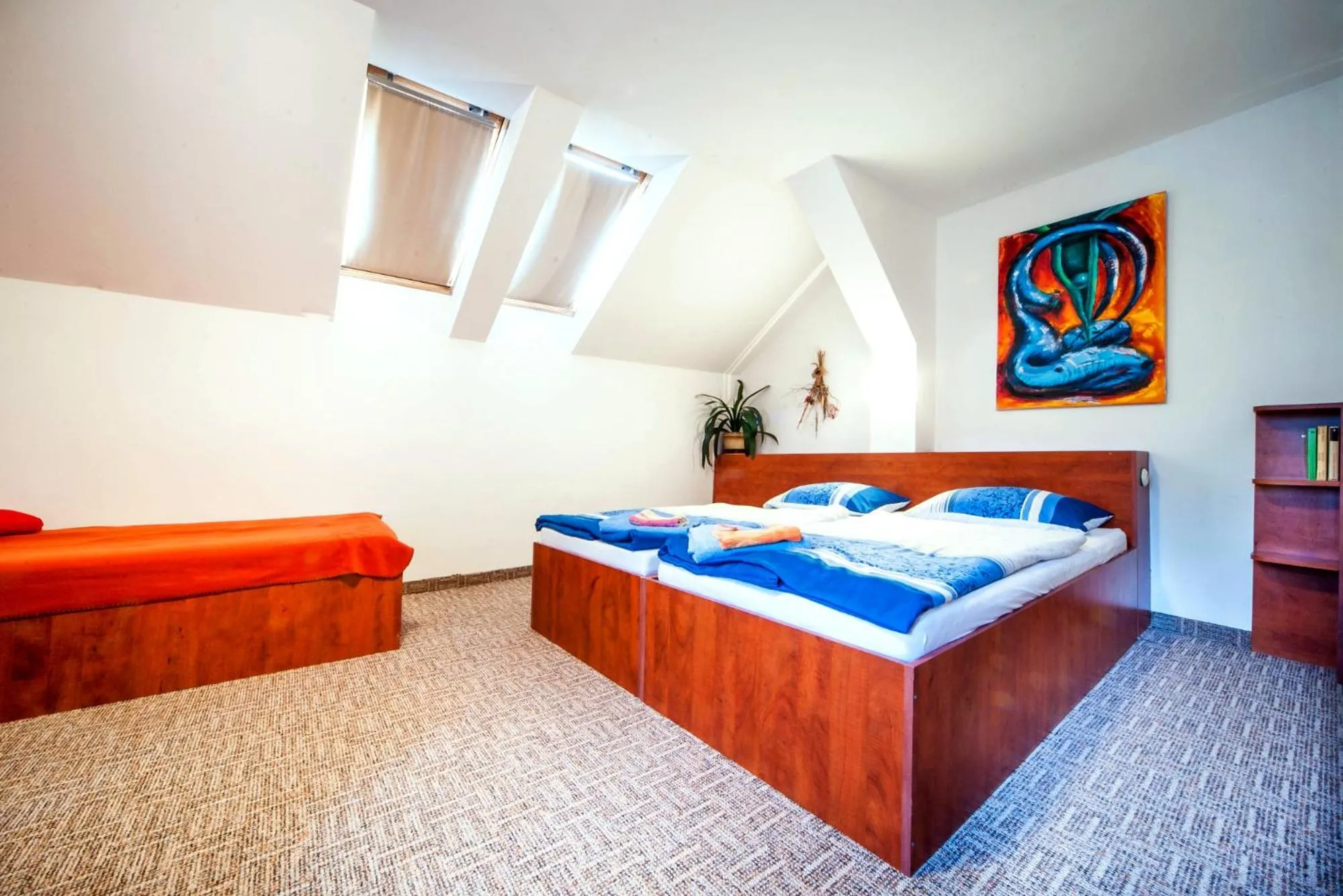 Photo of the whole room, Bed in Penzion Habrovická Bašta