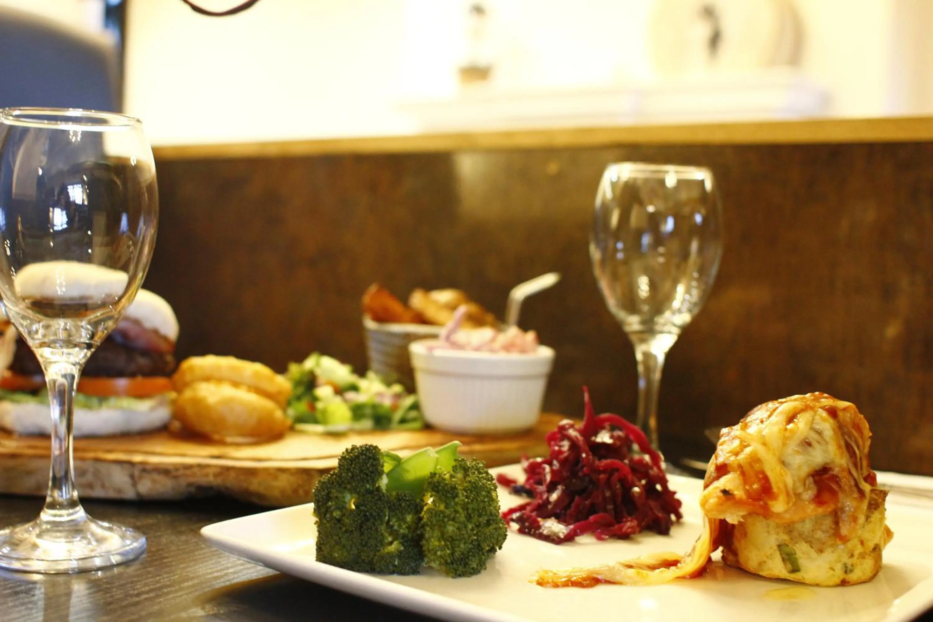 Dinner in The Victoria Hotel Manchester by Compass Hospitality