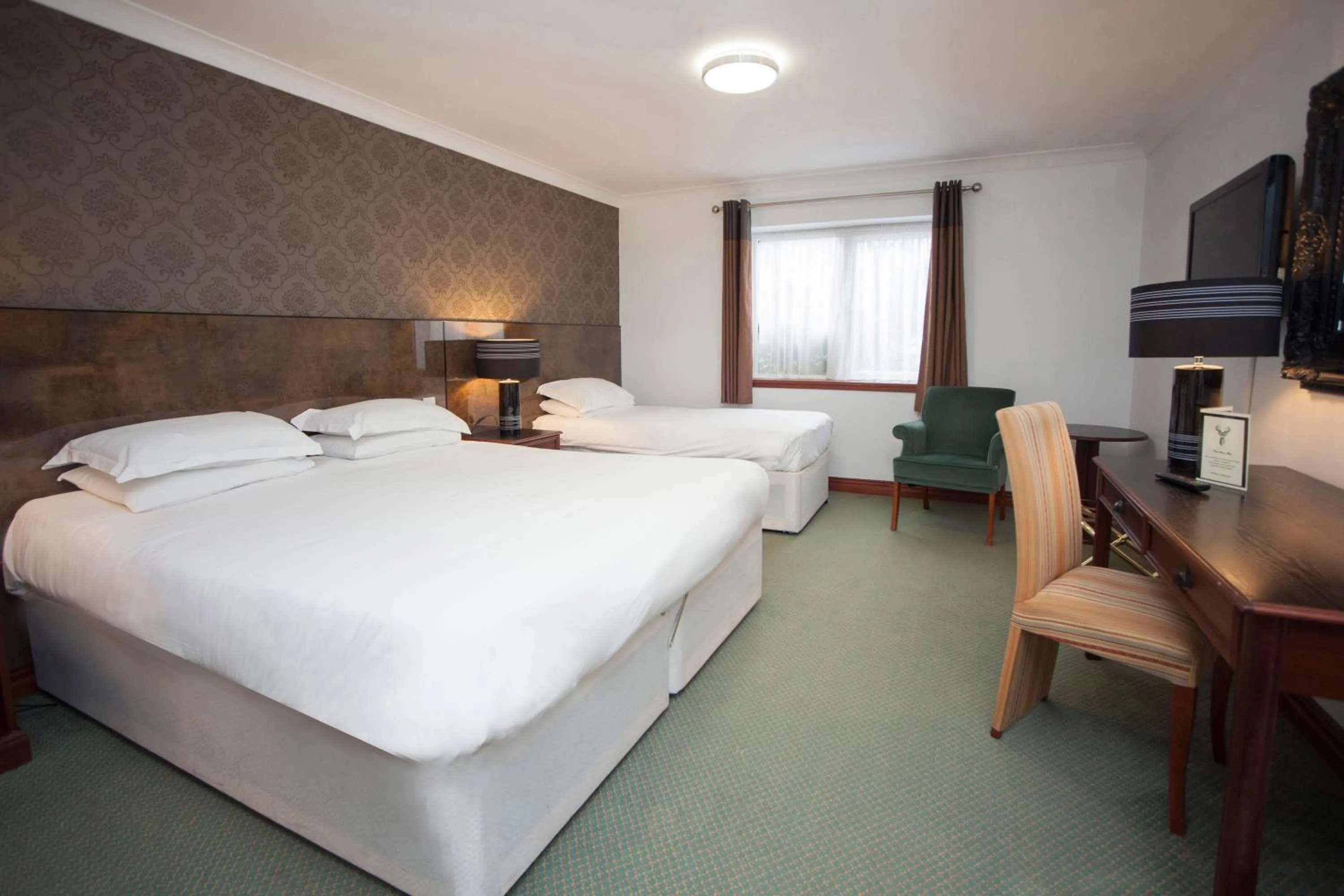 Bedroom in The Victoria Hotel Manchester by Compass Hospitality