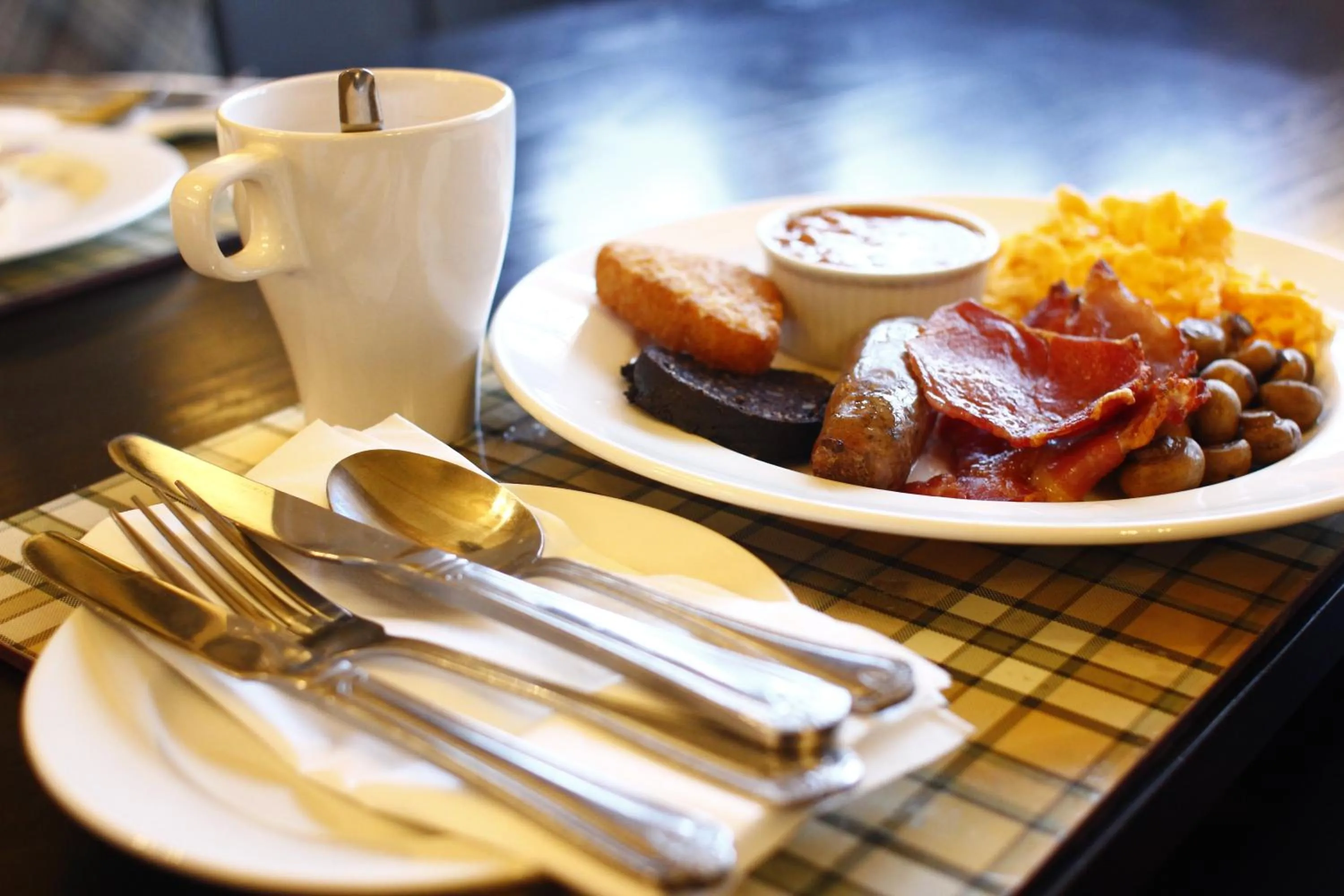 Food and drinks in The Victoria Hotel Manchester by Compass Hospitality